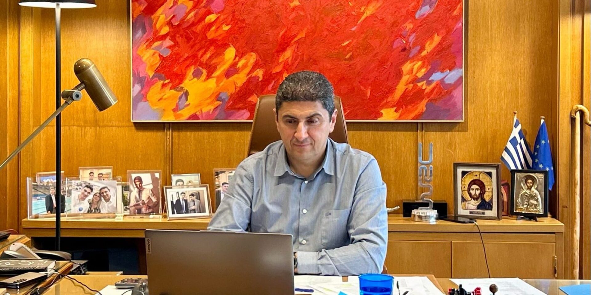 Ο υπουργός Αγροτικής Ανάπτυξης και Τροφίμων, Λευτέρης Αυγενάκης