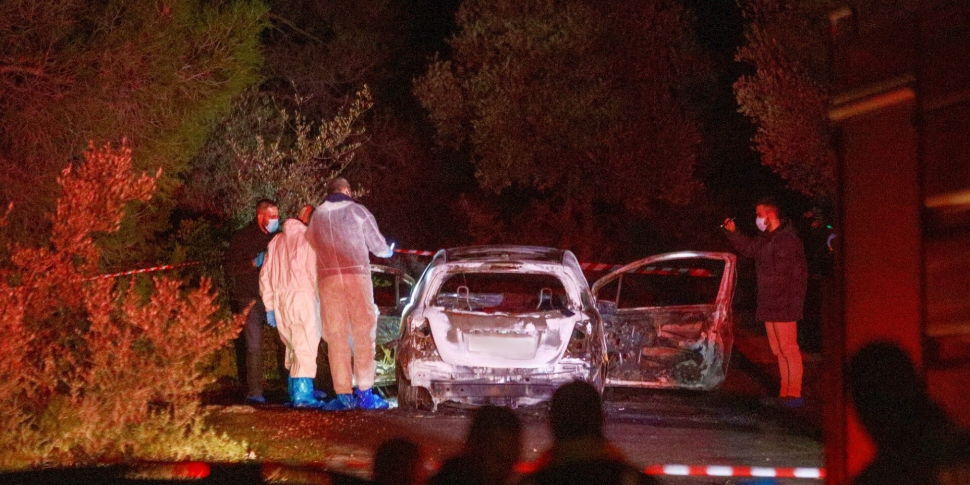 Το σημείο της δολοφονίας στη Μάνδρα