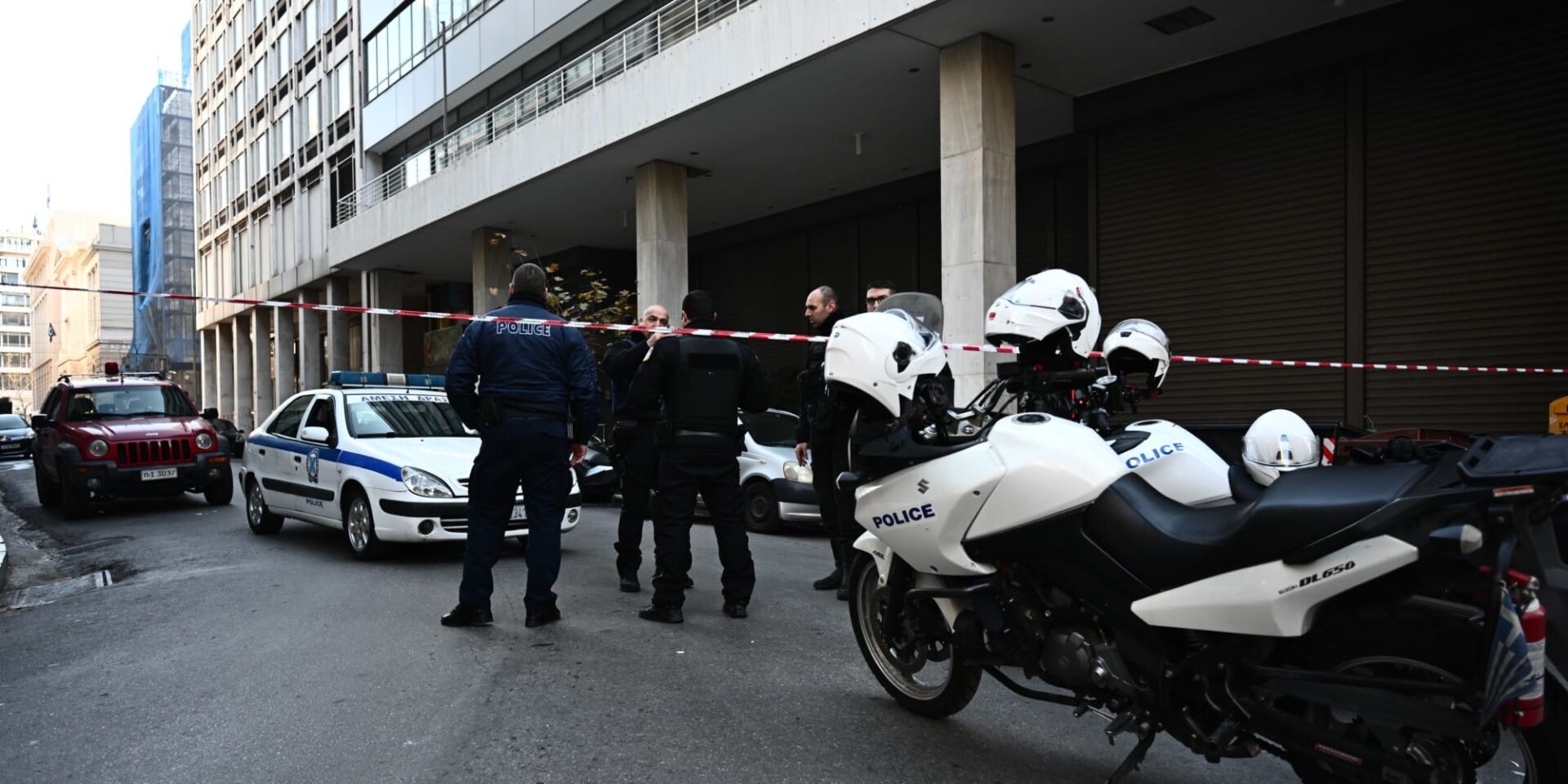 Έκρηξη βόμβας στην Σταδίου