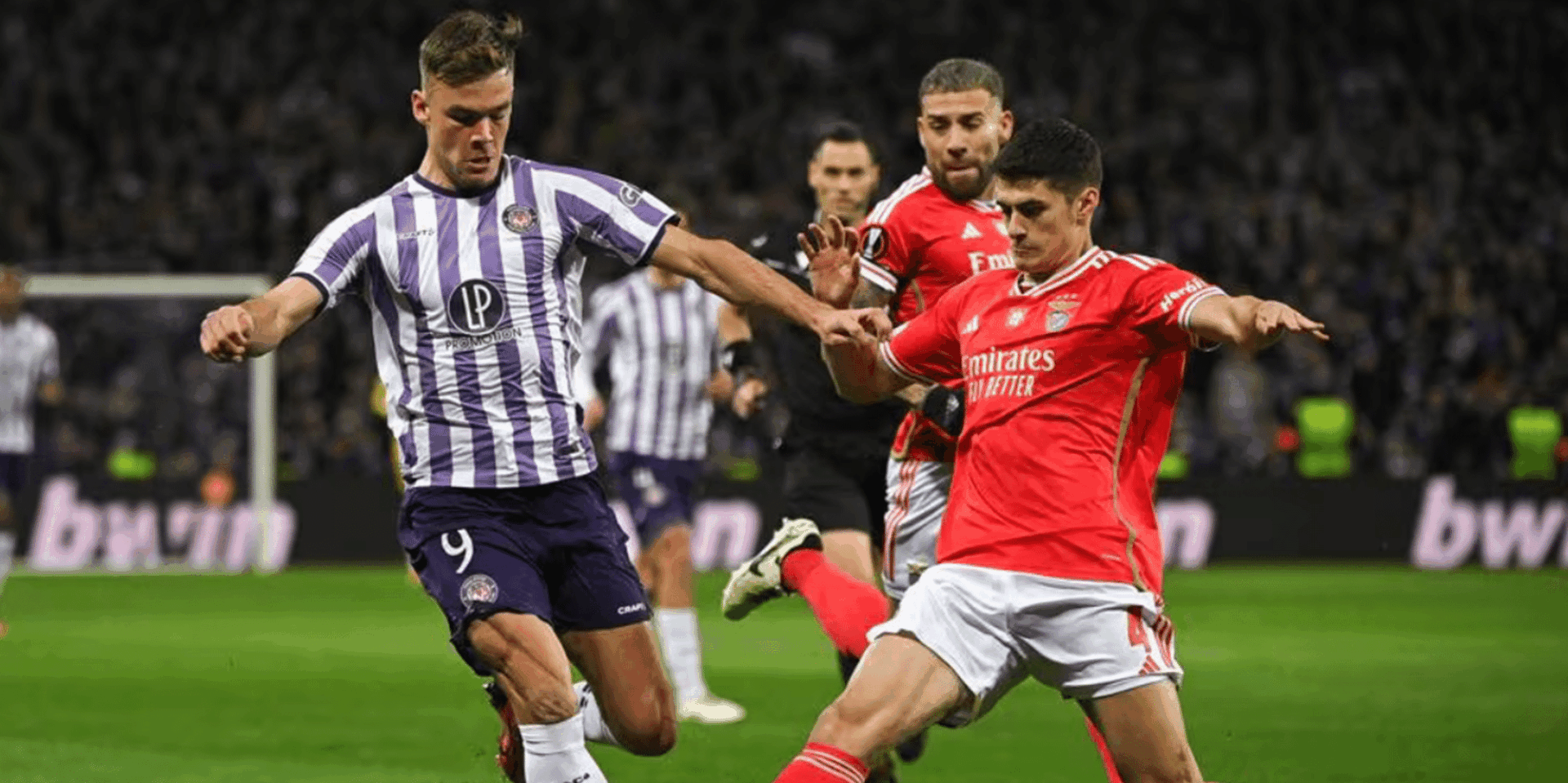 Φάση από το Τουλούζ-Μπενφίκα για το Europa League