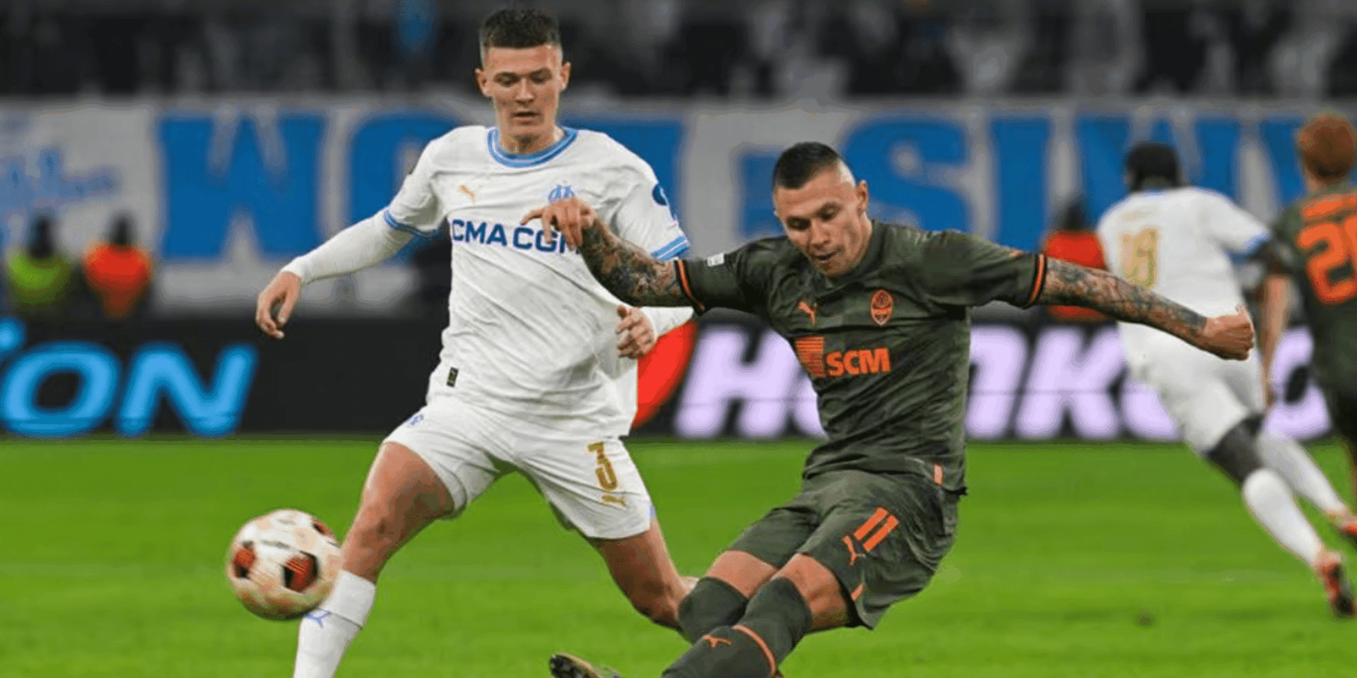 Φάση από το Μαρσέιγ-Σαχτάρ για το Europa League