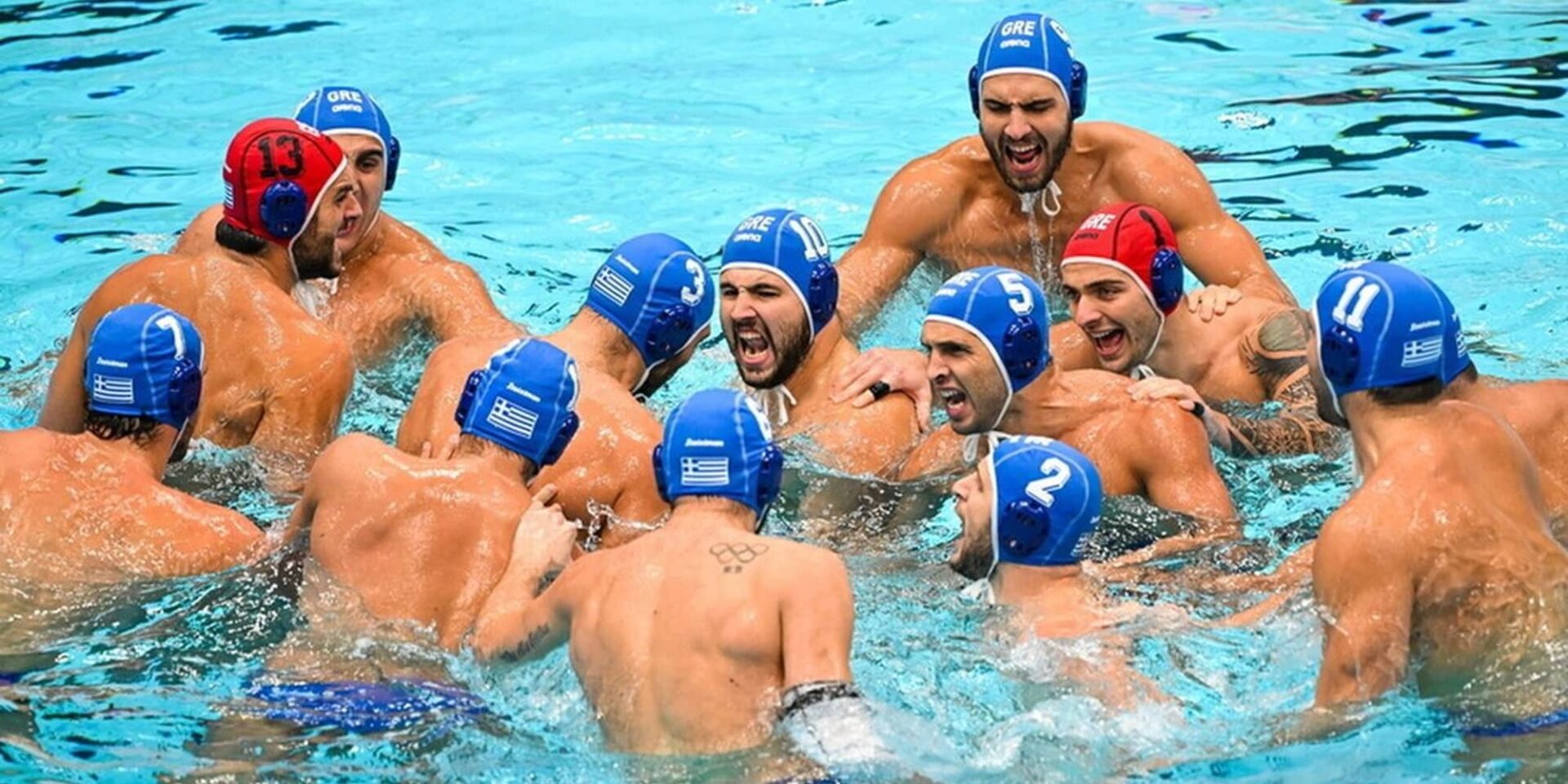 Η εθνική πόλο ανδρών