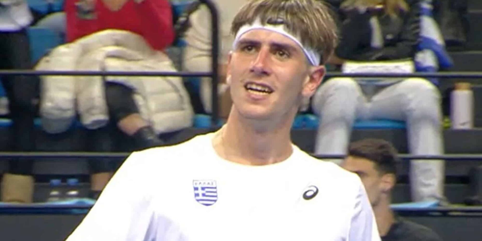 Ο Αριστοτέλης Θάνος στο Davis Cup