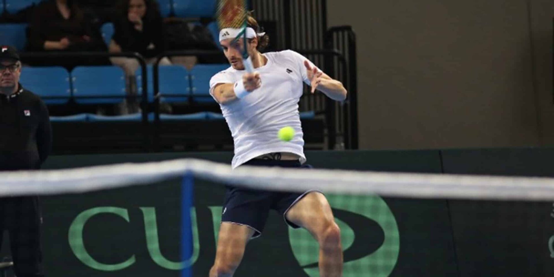 Ο Στέφανος Τσιτσιπάς στο Davis Cup