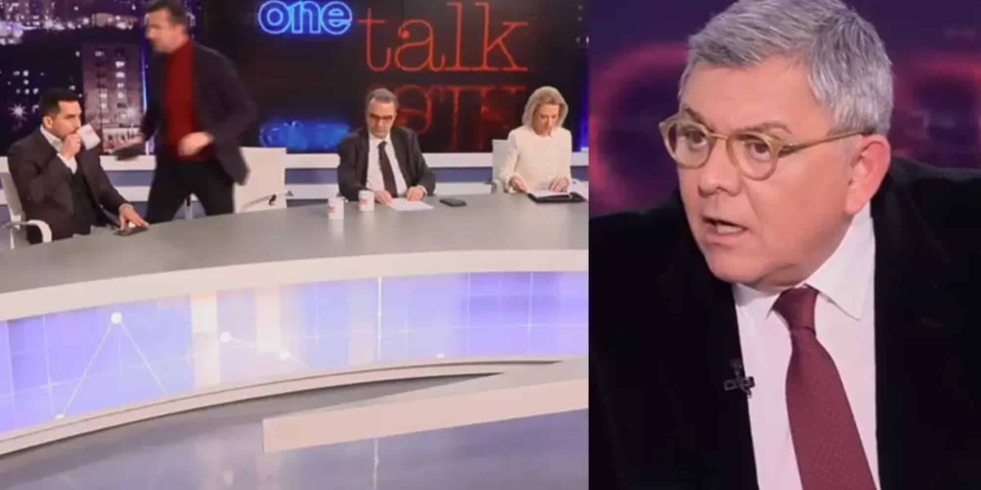 Χαμός στην εκπομπή του Τάκη Χατζή