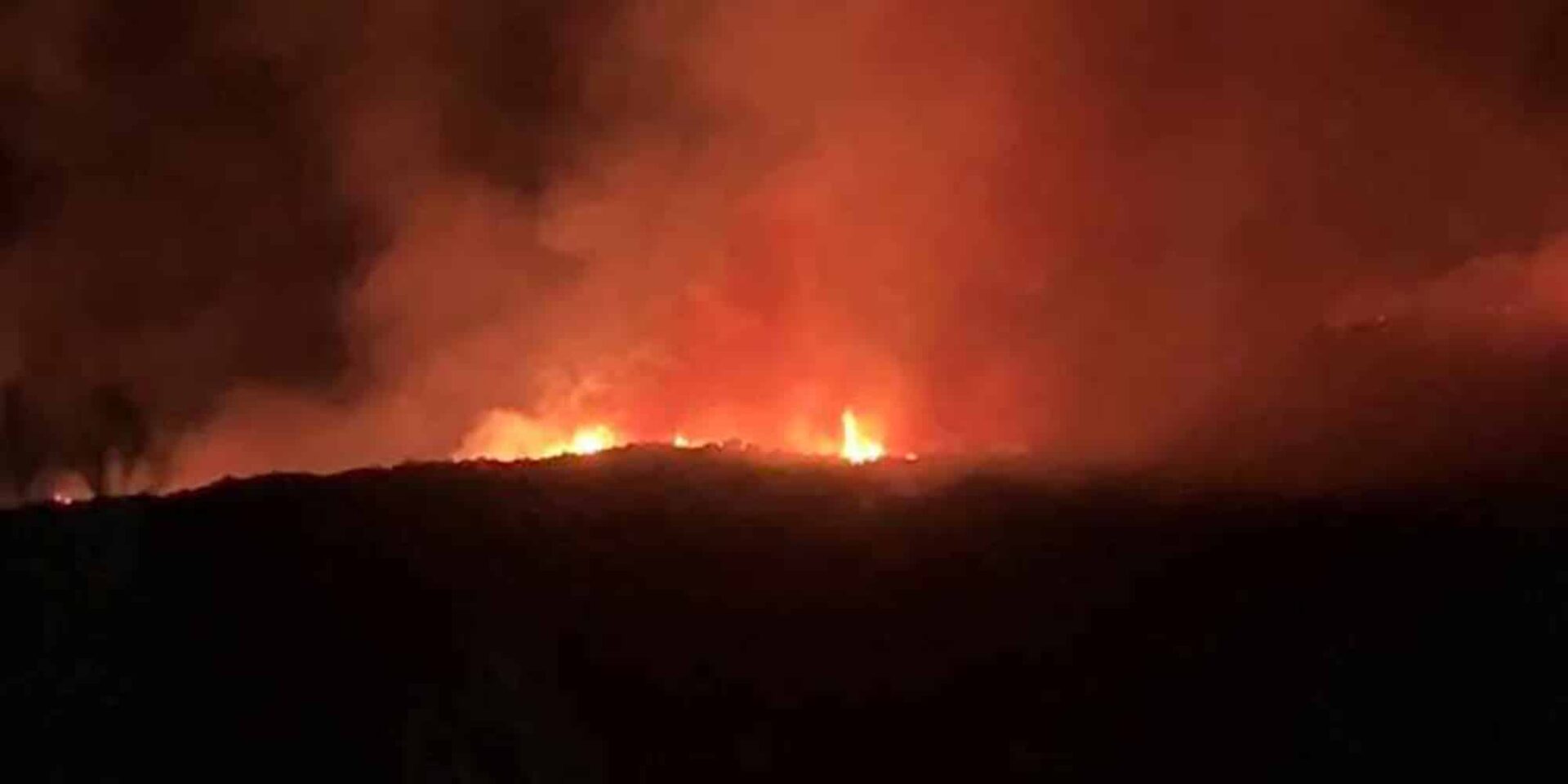 Στο σημείο όπου πήρε φωτιά η Ζάκυνθος