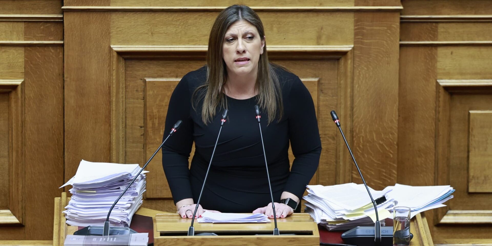 Η Ζωή Κωνσταντοπούλου στη Βουλή