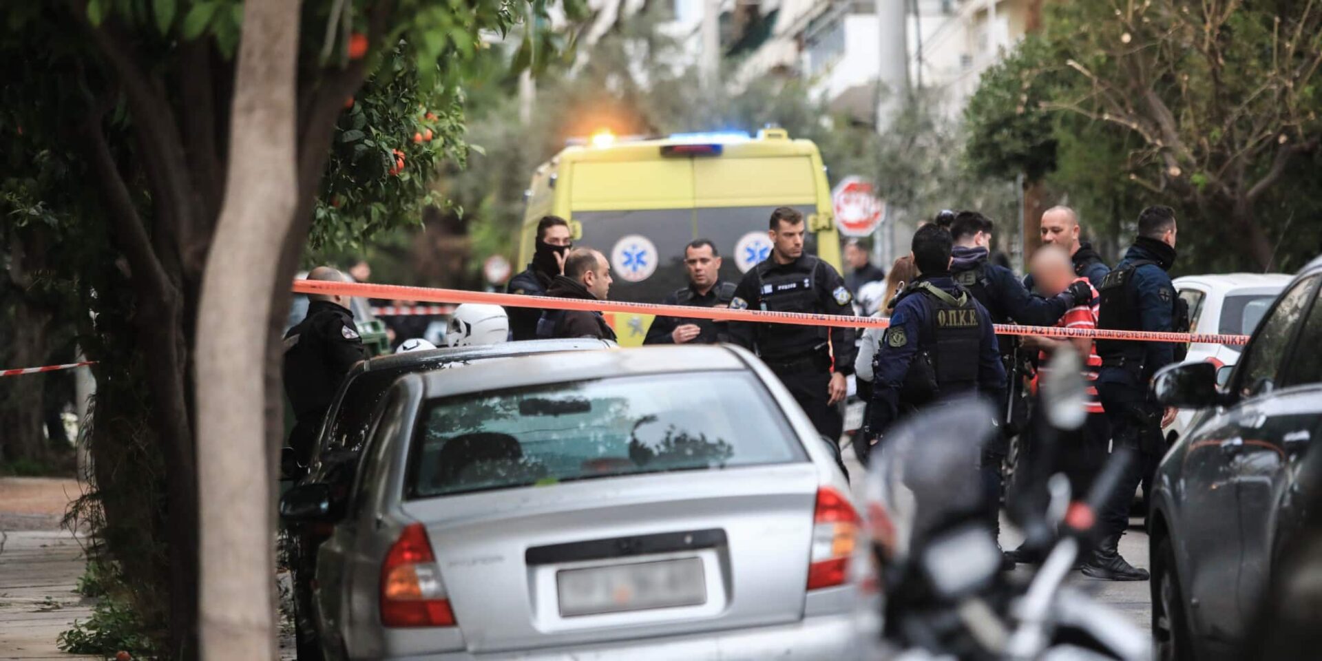Εικόνα από το σημείο της τραγωδίας στη Νίκαια