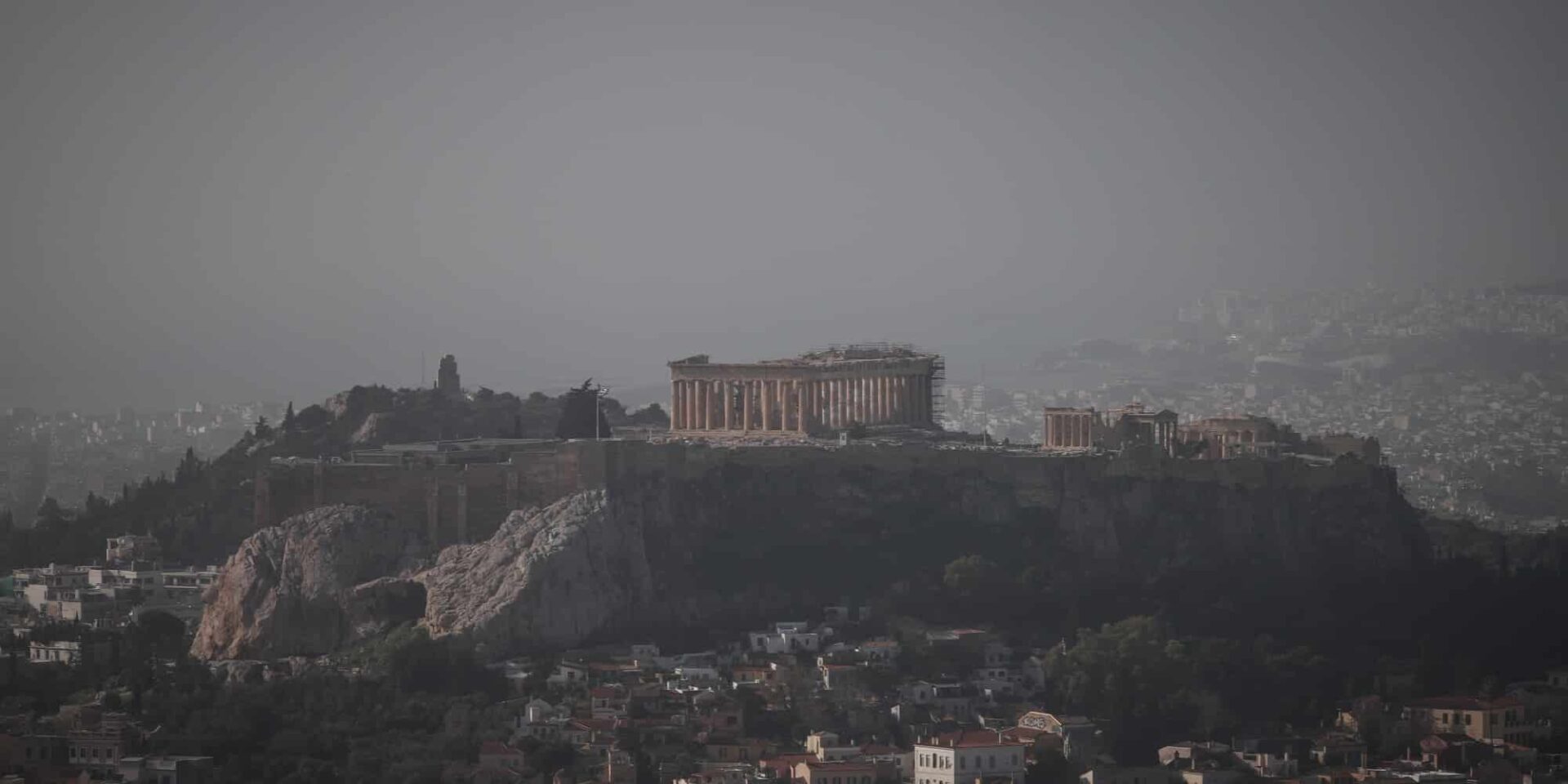 Αφρικανική σκόνη πάνω από την Αθήνα