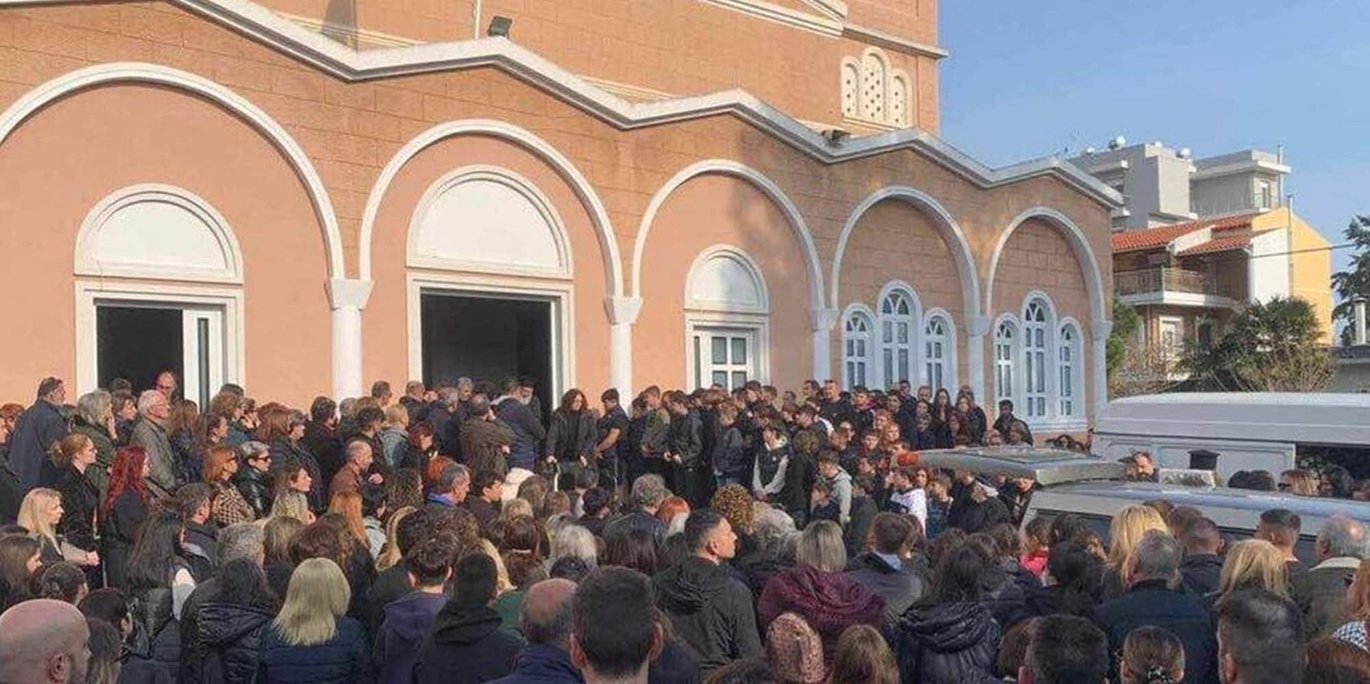 Η κηδεία του 15χρονου στην Αλεξανδρούπολη