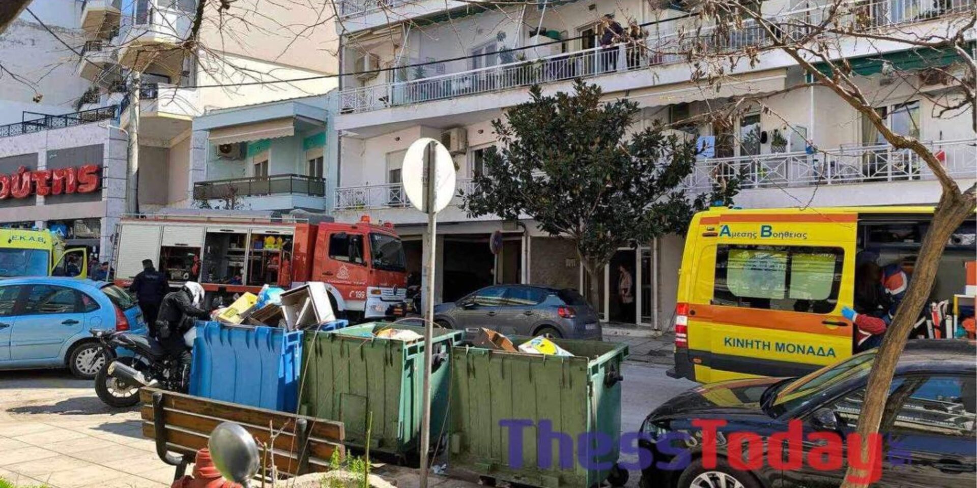 Το σημείο που σκοτώθηκε ο 15χρονος στην Αλεξανδρούπολη