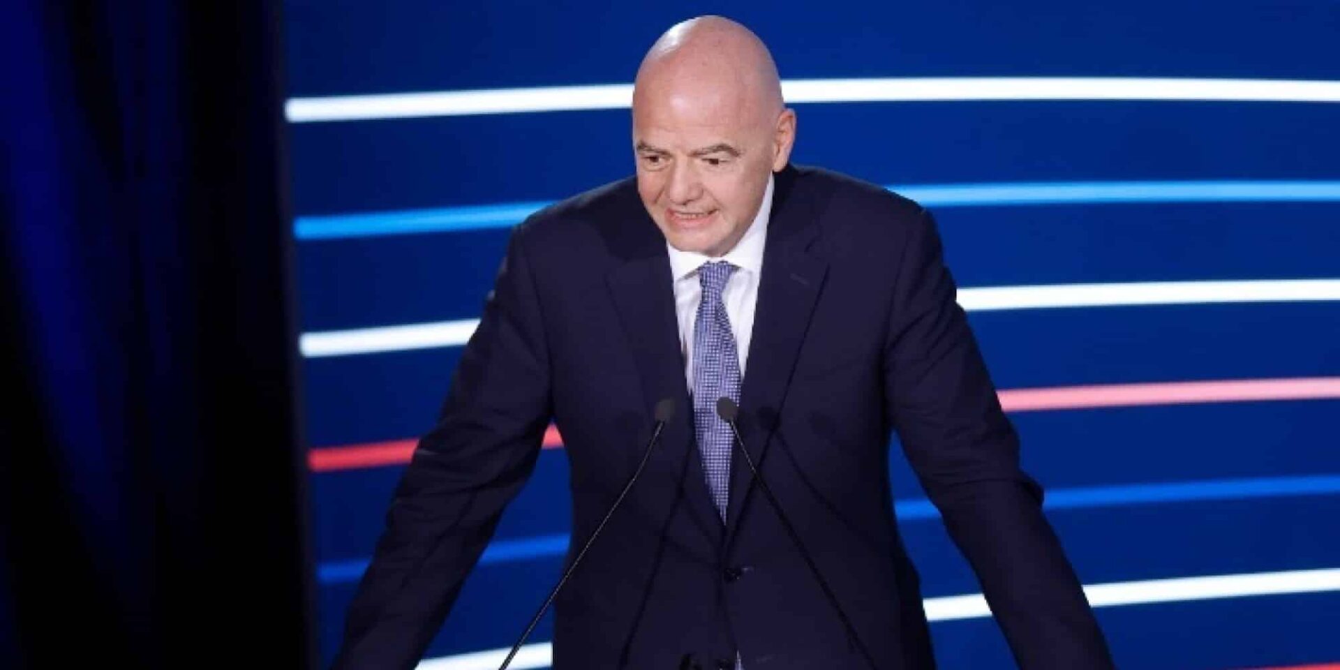 Ο πρόεδρος της FIFA, Τζιάνι Ινφαντίνο