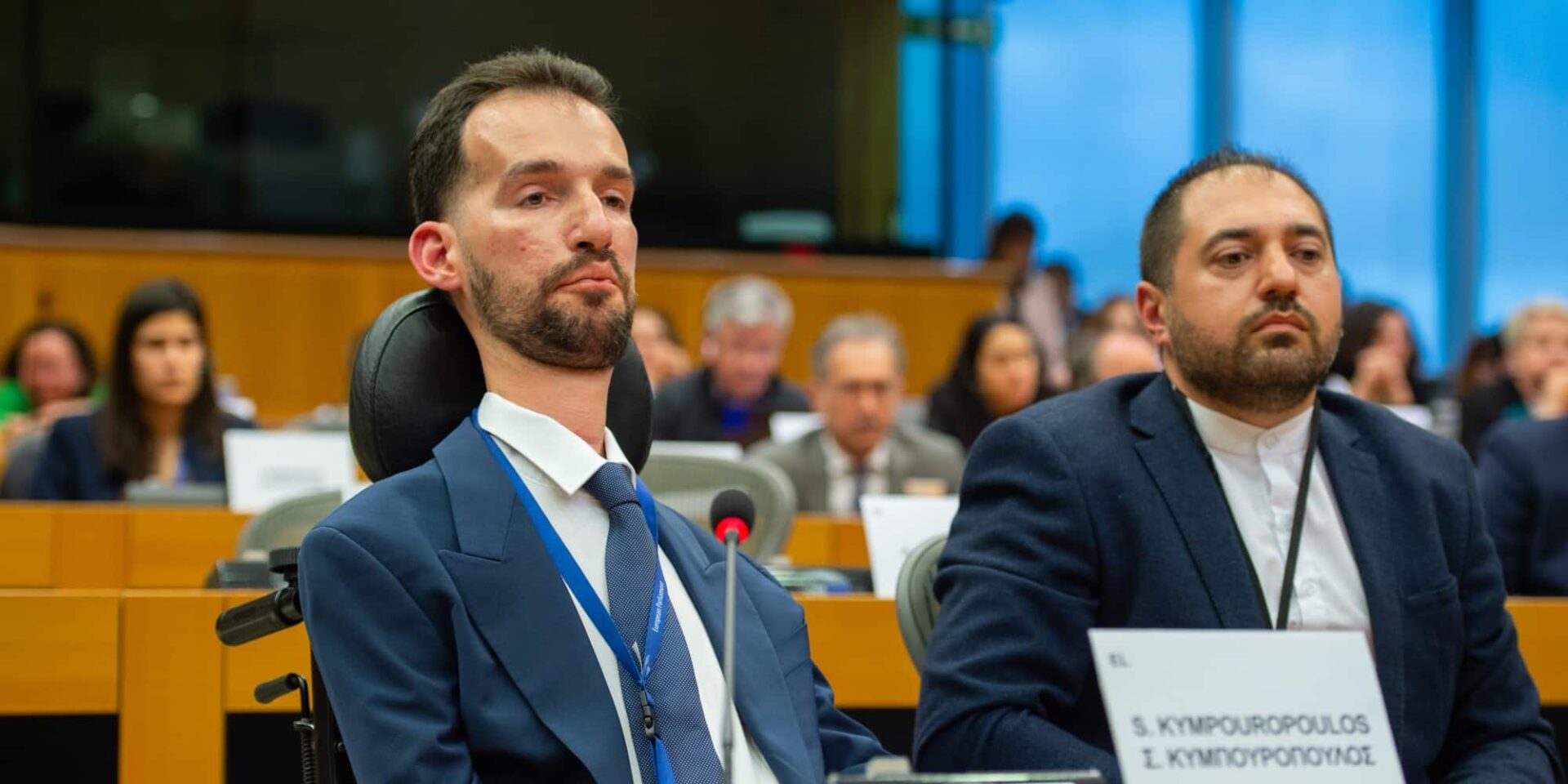 Ο Ευρωβουλευτής της Νέας Δημοκρατίας, Στέλιος Κυμπουρόπουλος