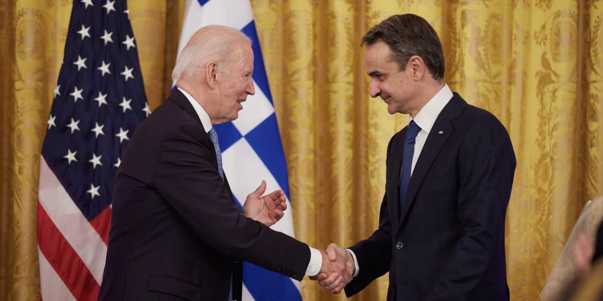 Ο Μητσοτάκης με τον Μπάιντεν 