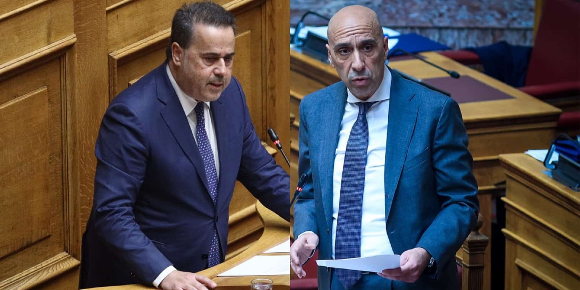 Αποχώρησαν από τη ΝΔ οι Σταύρος Παπασταύρου και Γιάννης Μπρατάκος