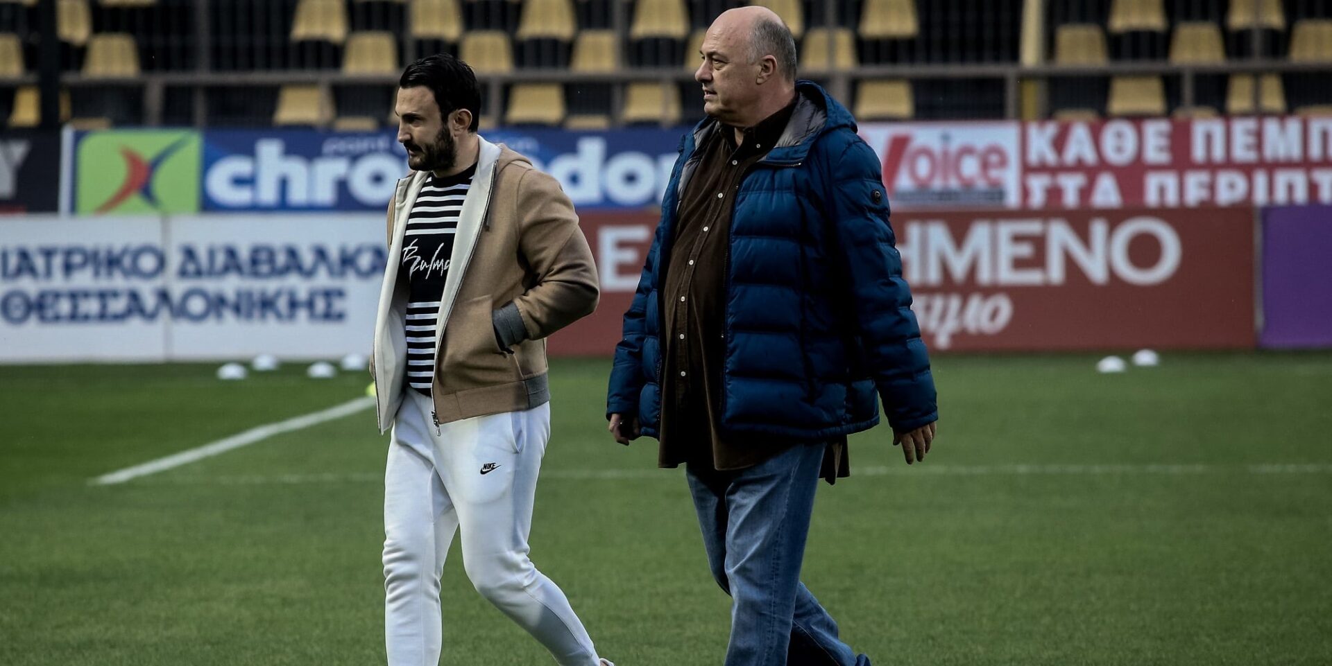 Ο Θεόδωρος Καρυπίδης και ο Αχιλλέας Μπέος