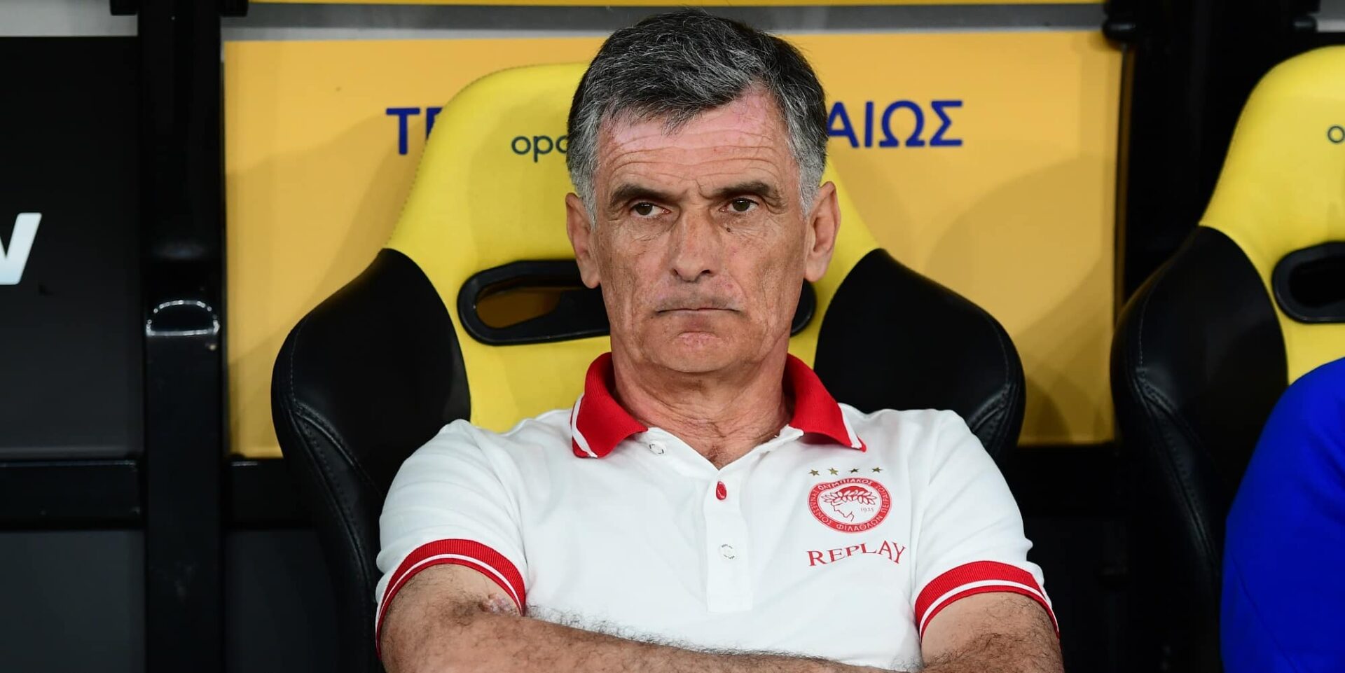Ο Χοσέ Λουίς Μεντιλίμπαρ στο ΑΕΚ-Ολυμπιακός