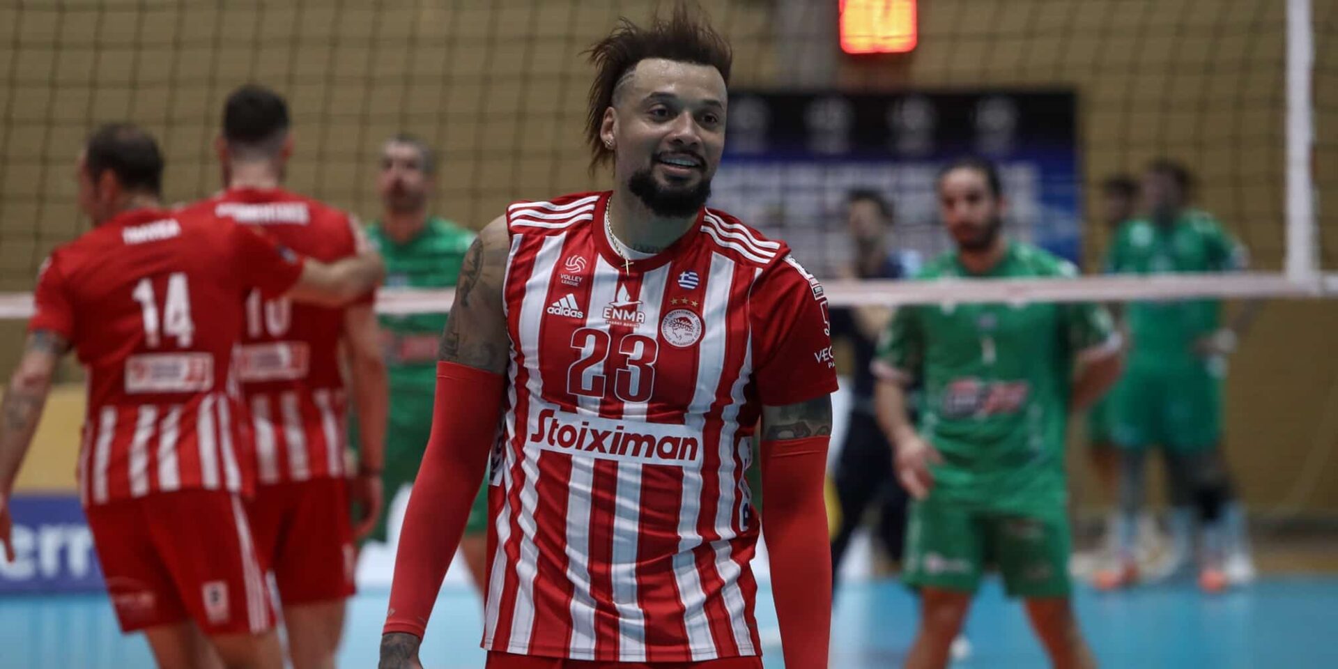 Ο Ολυμπιακός νίκησε τον Παναθηναϊκό στη Volley League