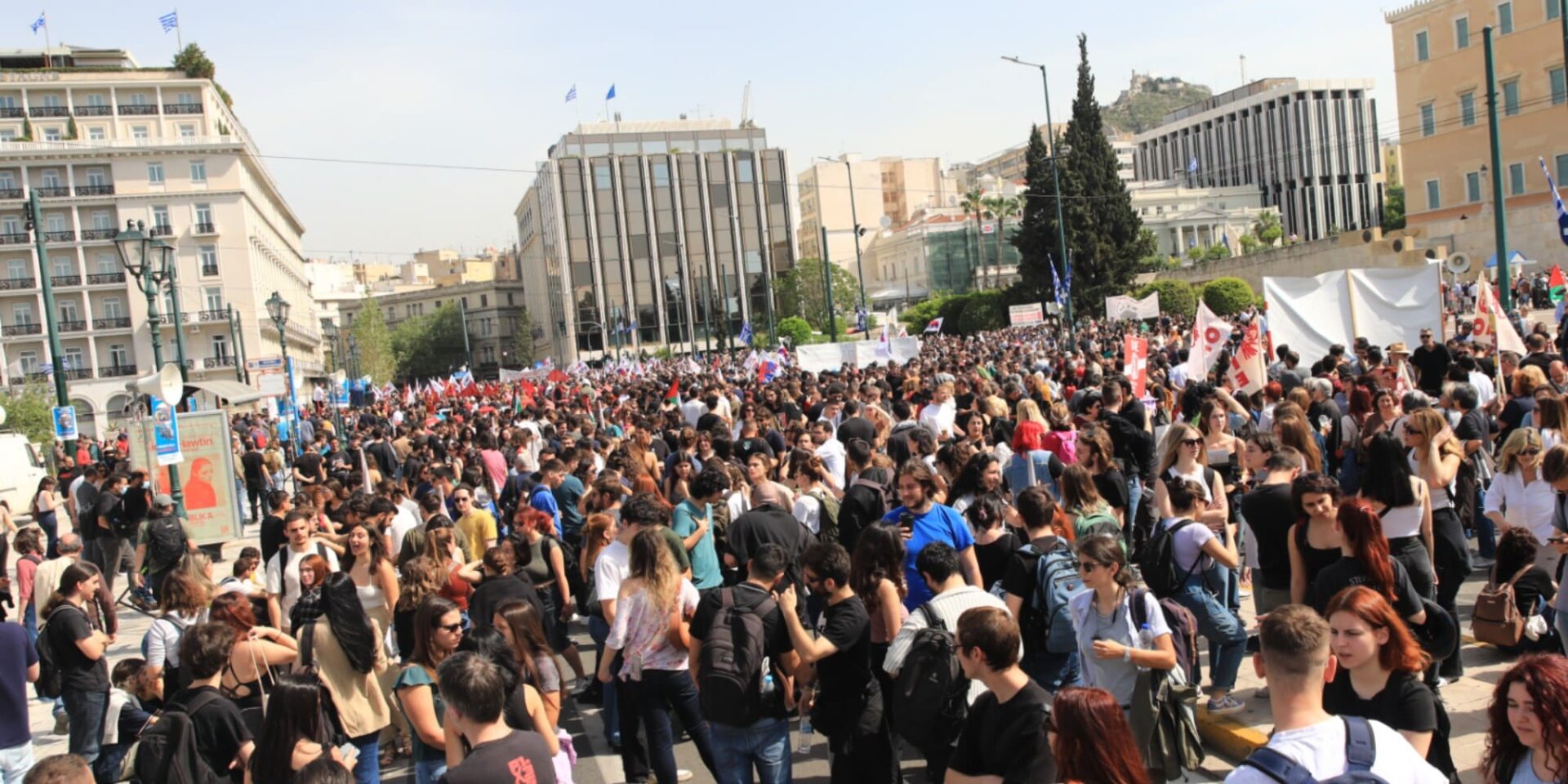 Συγκεντρώσεις στο Σύνταγμα