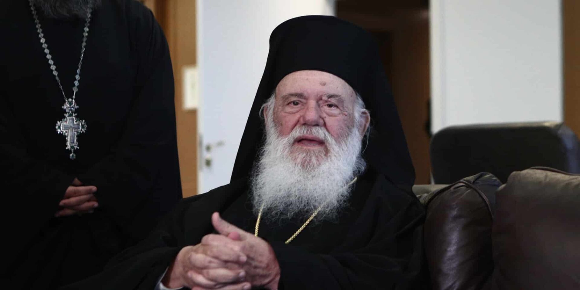 Ο Αρχιεπίσκοπος Ιερώνυμος