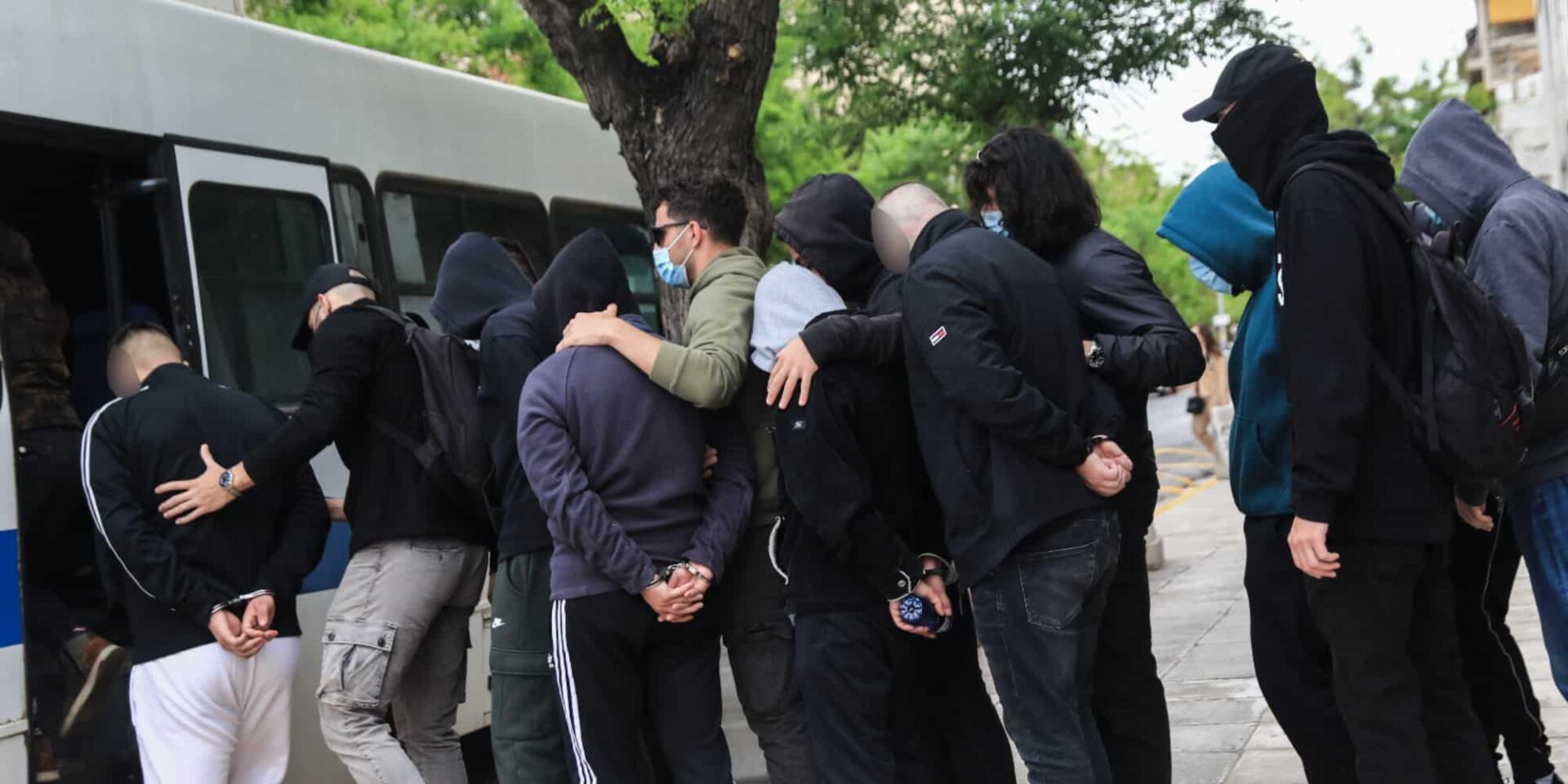 Οι χούλιγκαν που συνελήφθησαν για τη δολοφονία Λυγγερίδη - Θύρα 7 - Ρέντη - Πυροσβέστης