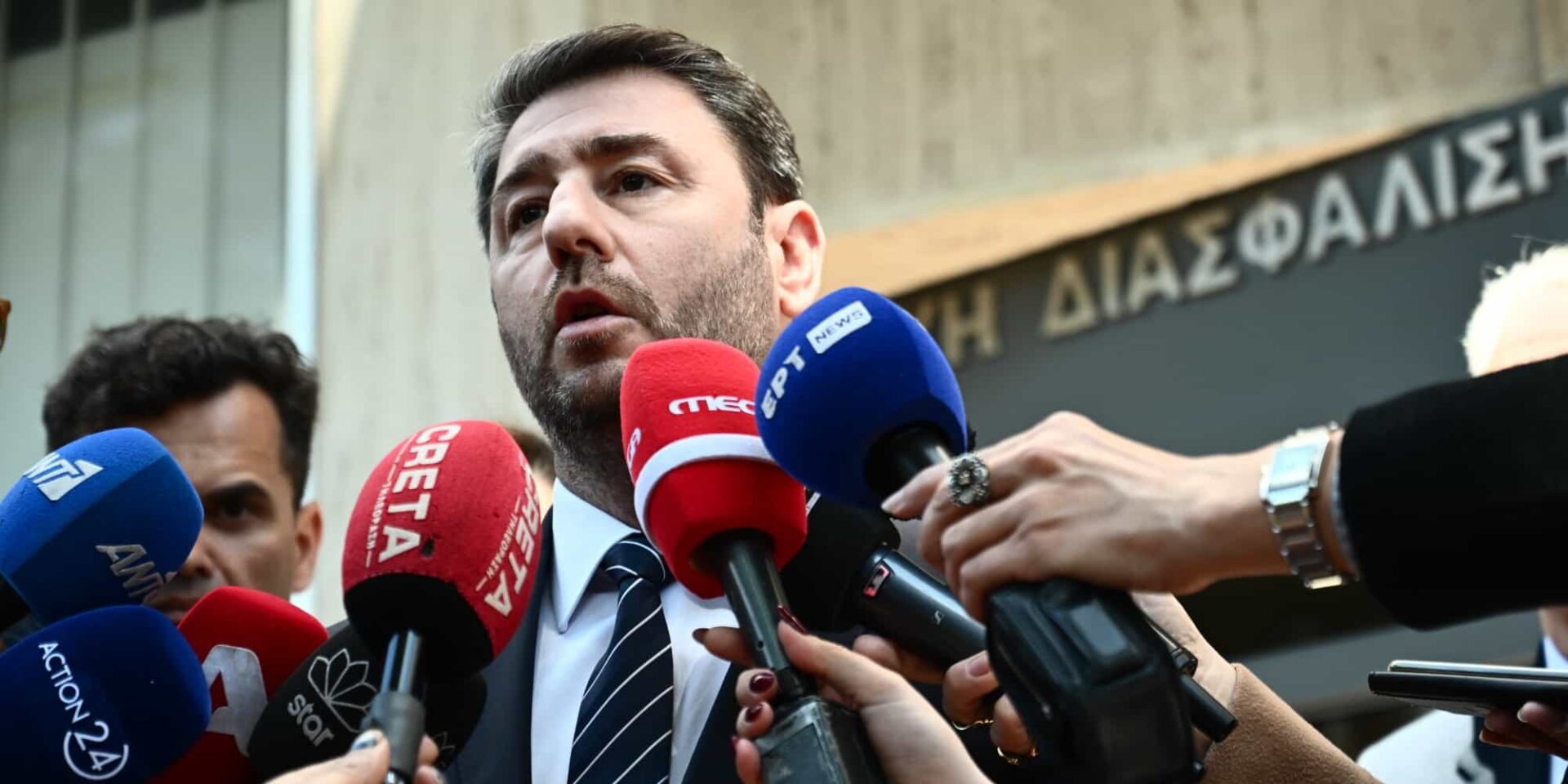 Ο Νίκος Ανδρουλάκης