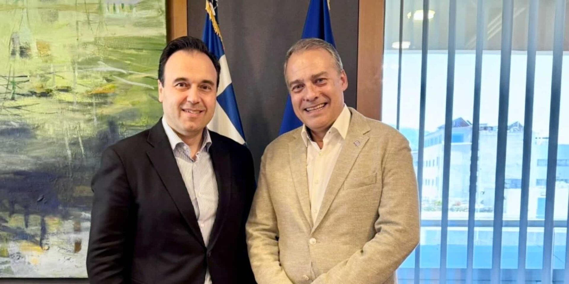Δημήτρης Παπαστεργίου και Μιχάλης Μπλέτσας