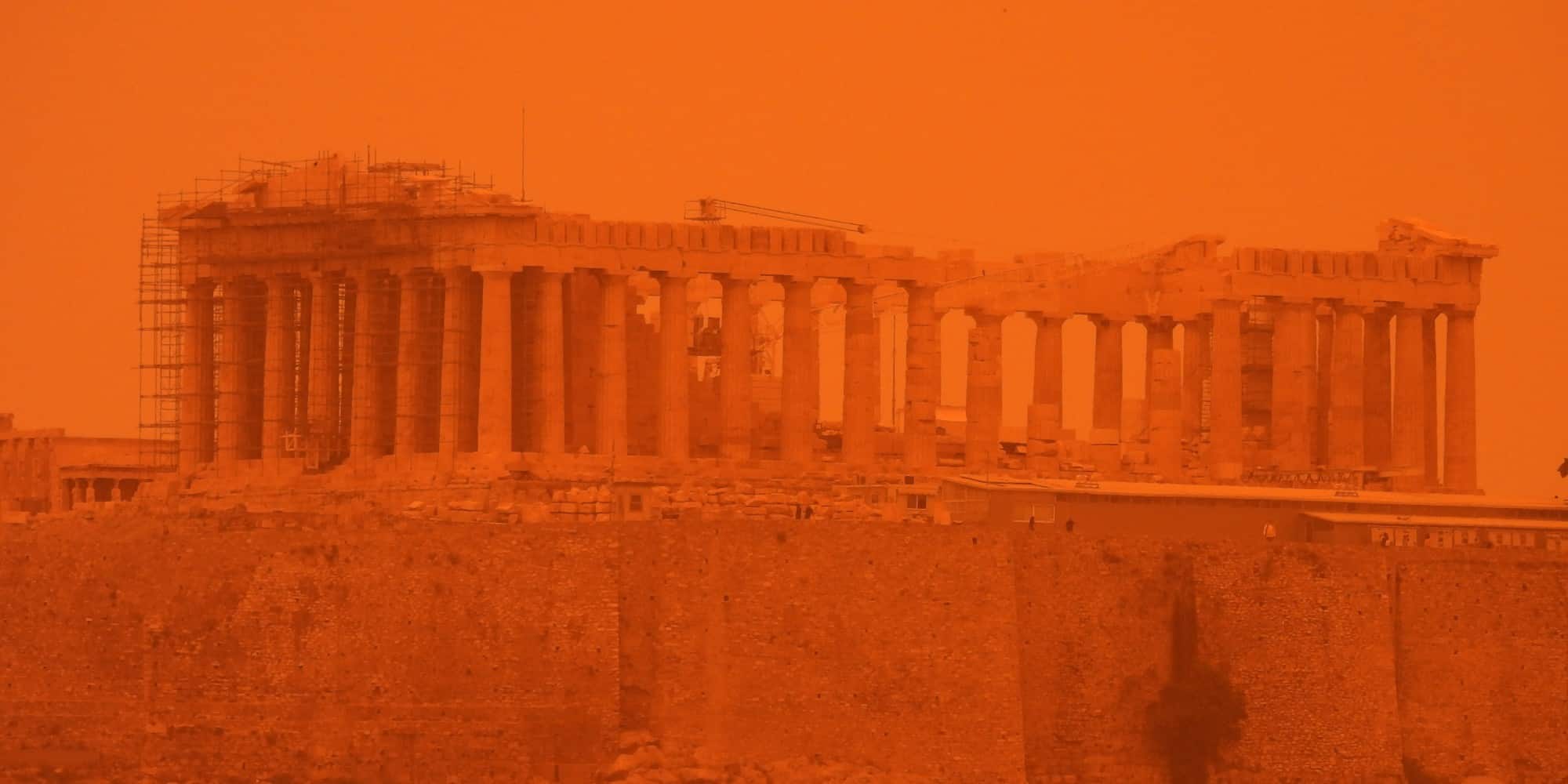 Αφρικανική σκόνη στον ουρανό της Αθήνας