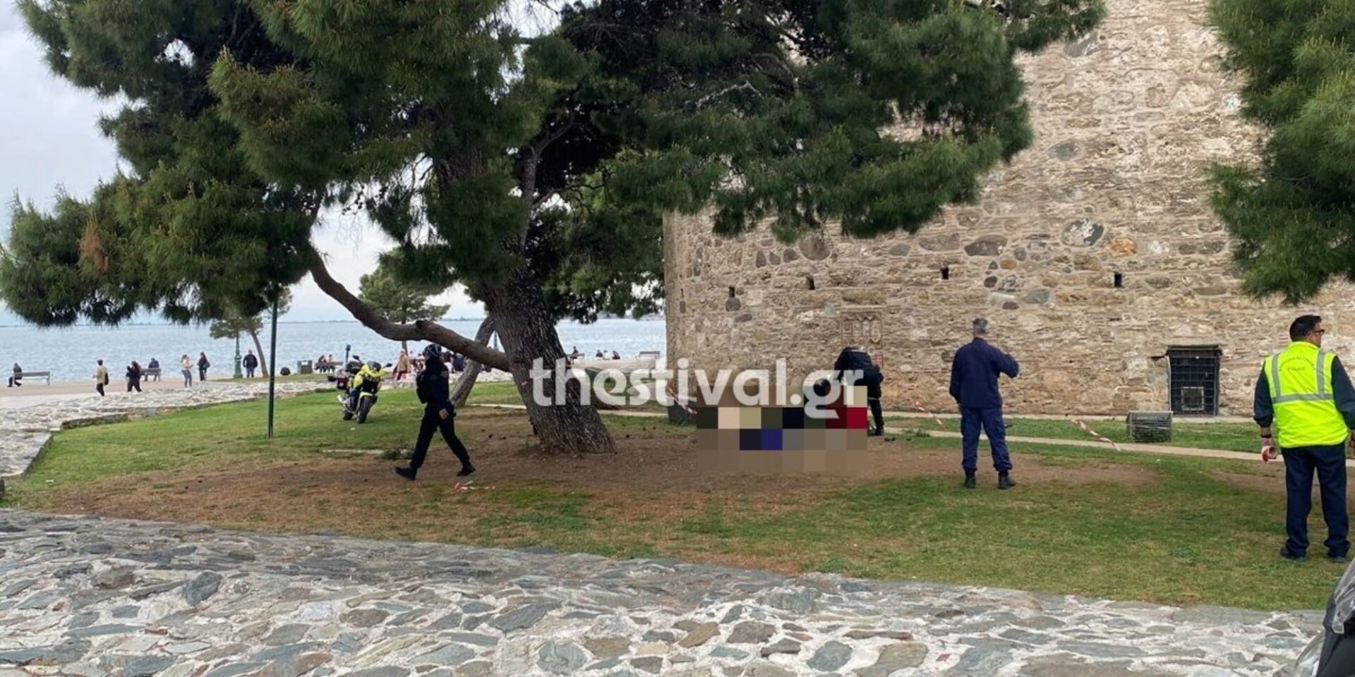 Εικόνα από το σημείο της τραγωδίας