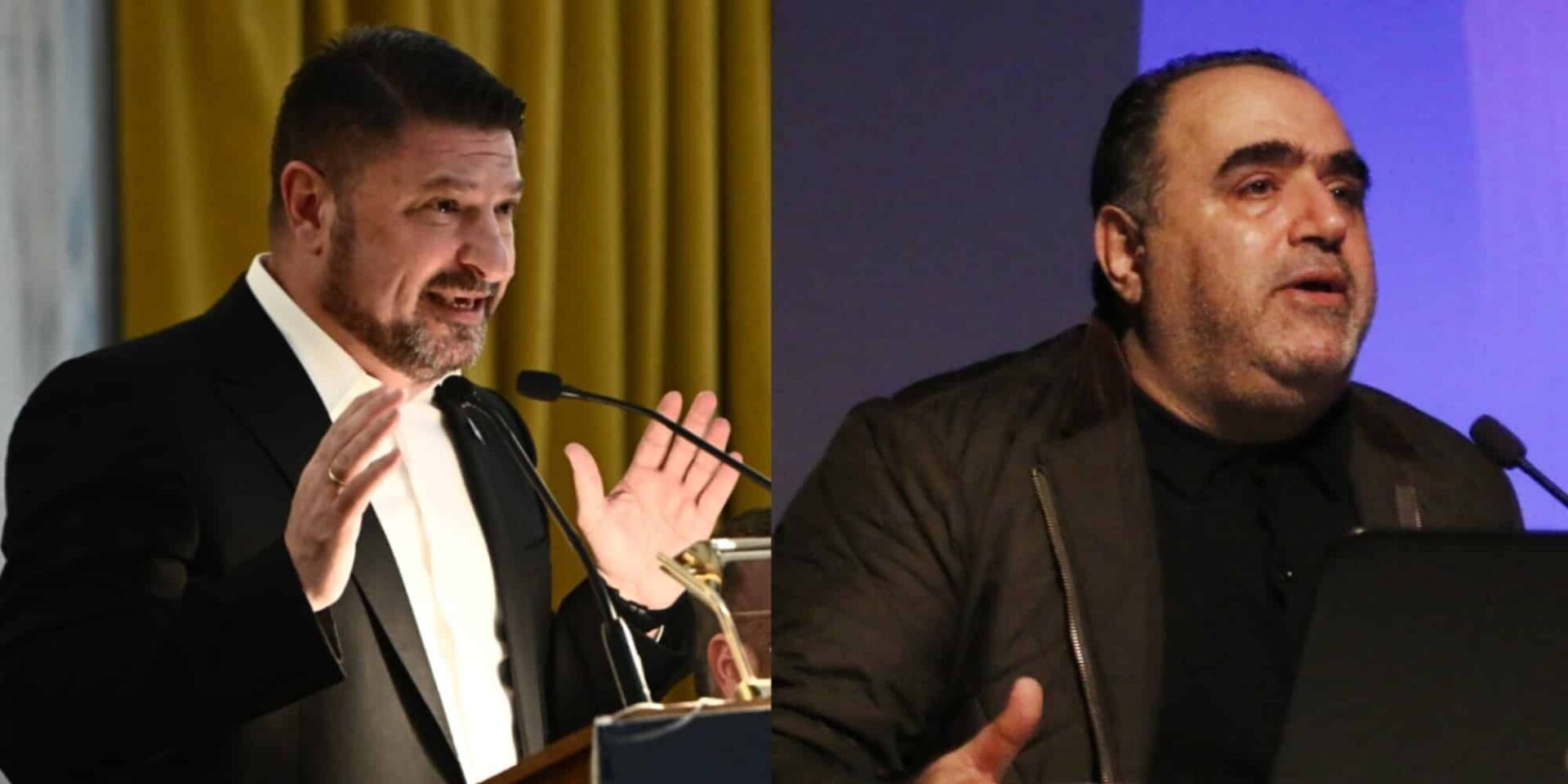 Νίκος Χαρδαλιάς και Μανώλης Σφακιανάκης