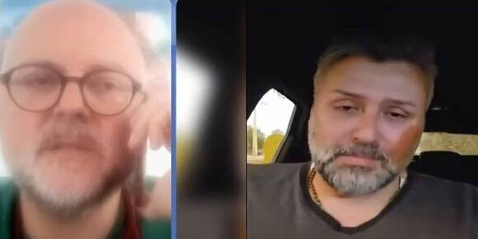 Ο Γιάννης Καλλιάνος και ο αδελφός του, Χρήστος