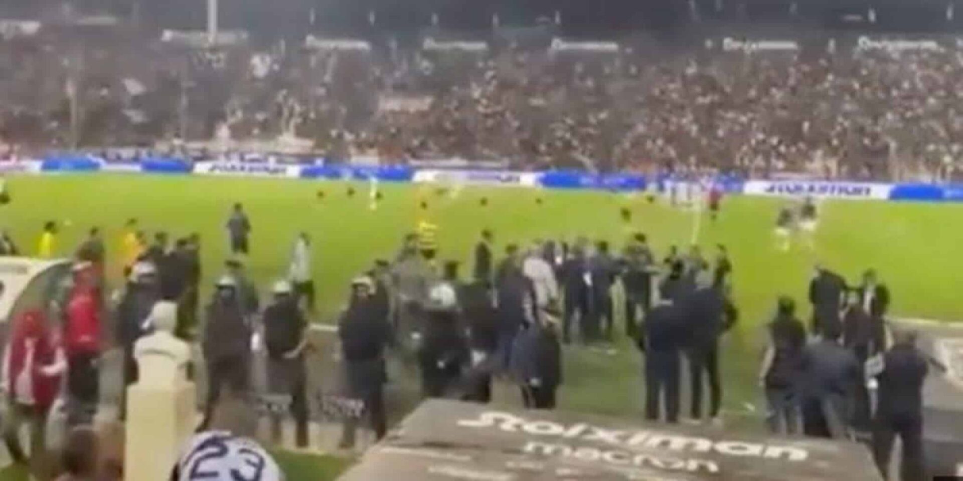 Βίντεο ντοκουμέντο από το επεισόδιο στο ΠΑΟΚ-ΑΕΚ