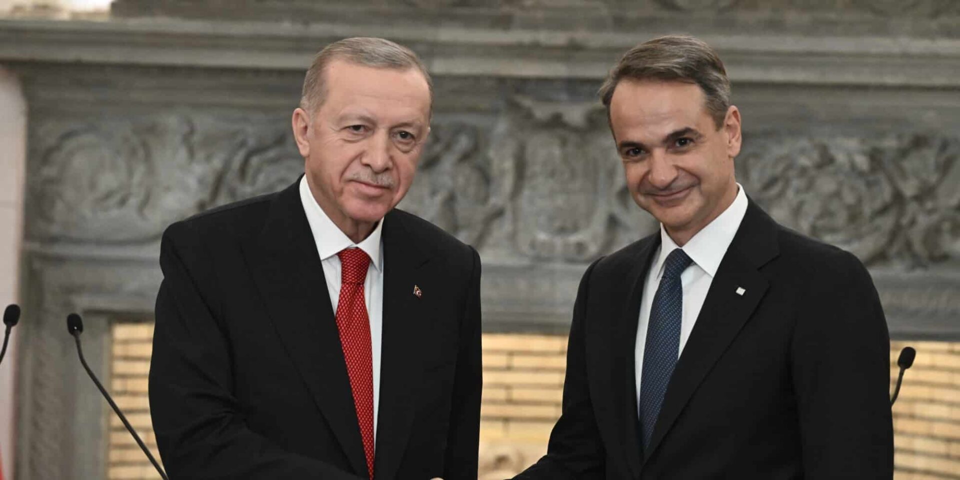 Ο Ερντογάν και ο Μητσοτάκης