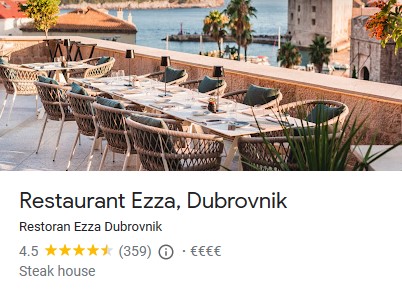 estiatorio djeko - Ολυμπιακός: «Ντου» αρνητικών κριτικών στην Google Ελλήνων στο εστιατόριο του Τζέκο στην Κροατία