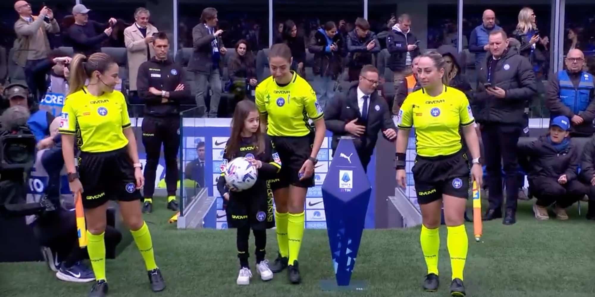 Γυναίκες διαιτητές στη Serie A