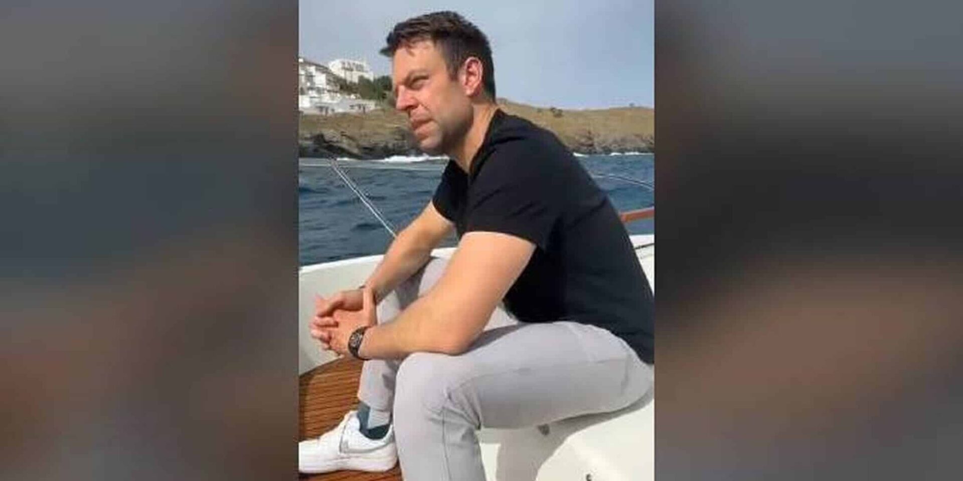 Το μήνυμα που έστειλε ο Στέφανος Κασσελάκης από την Αστυπάλαια