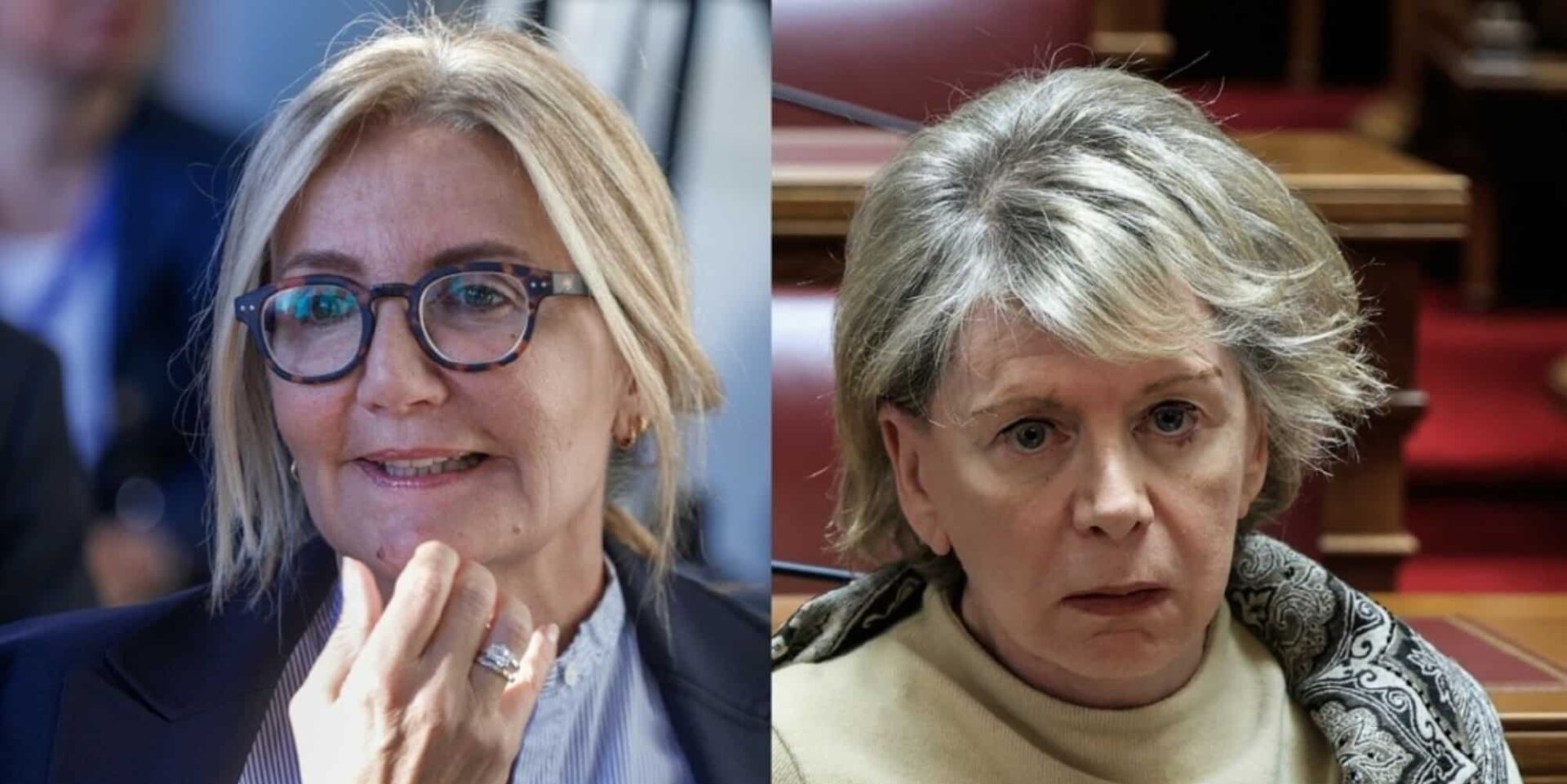 Η Μαρέβα Γκραμπόφσκι και η Έλενα Ακρίτα