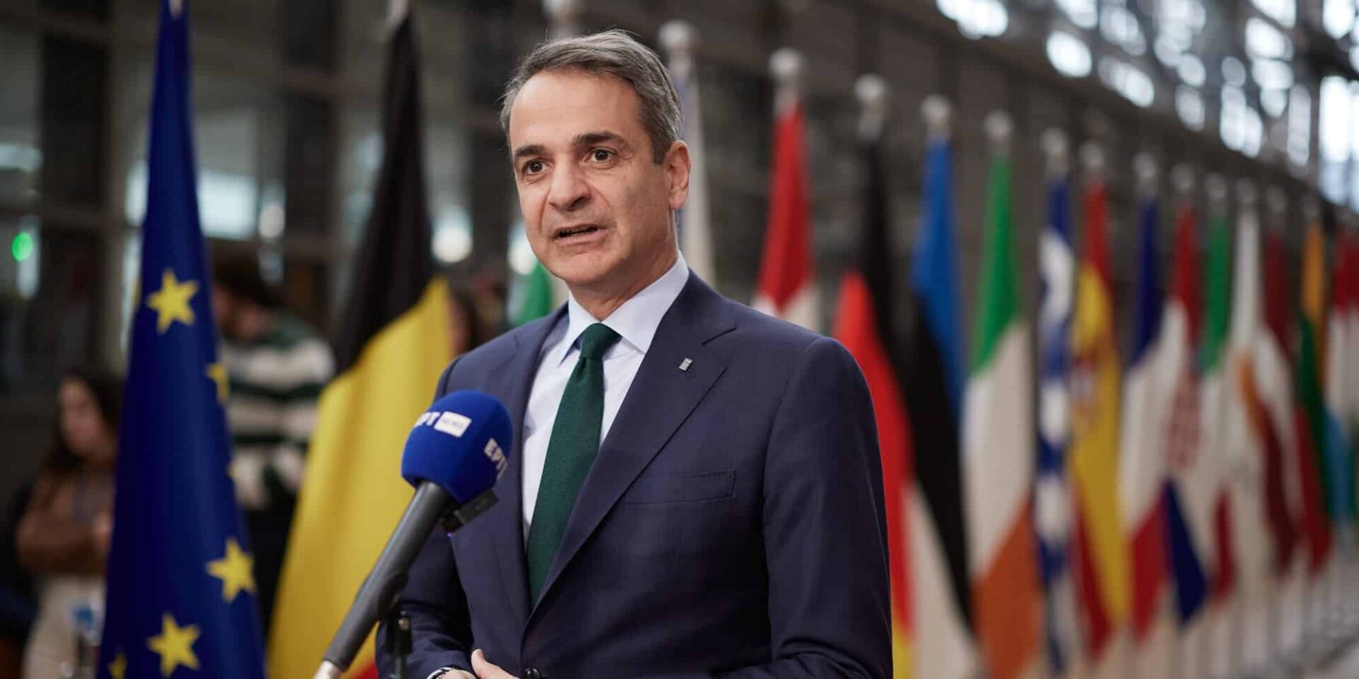 O Κυριάκος Μητσοτάκης