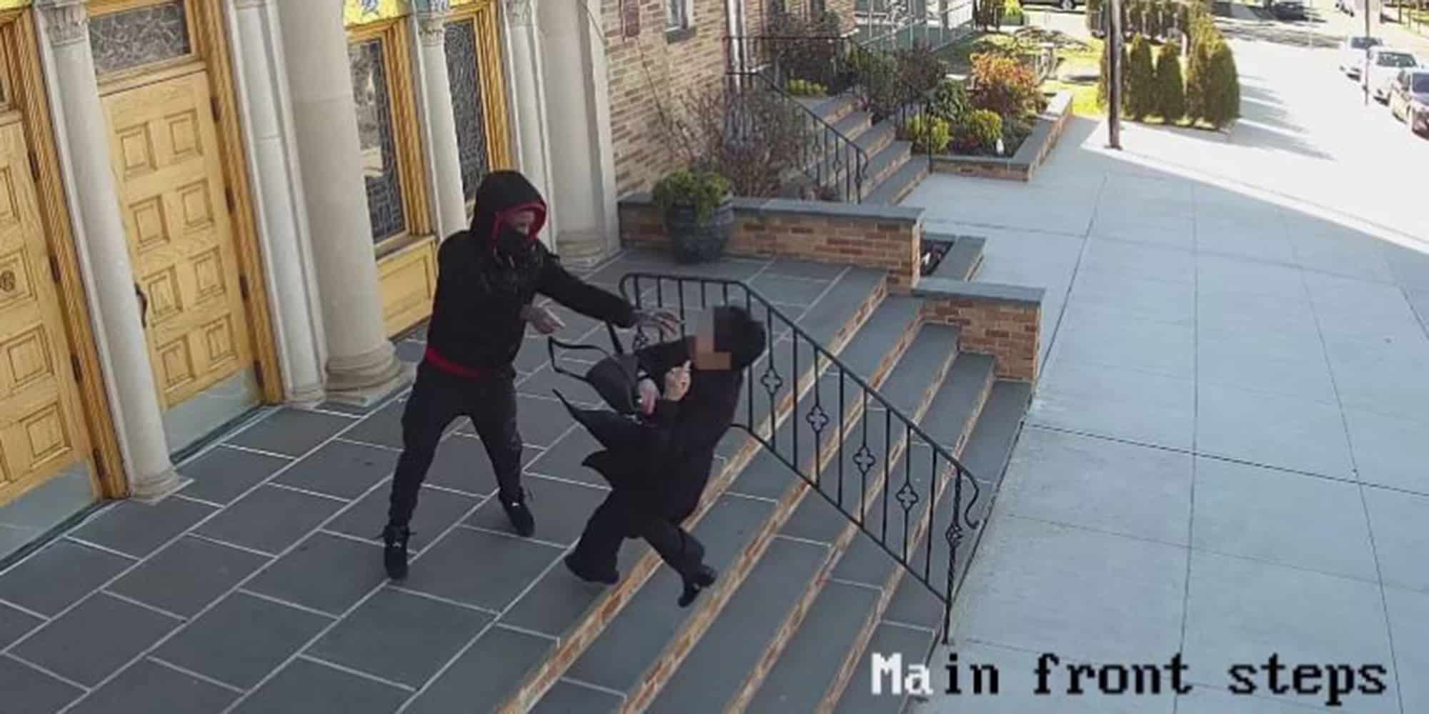 Εικόνα από την επίθεση σε Ελληνίδα γυναίκα στη Νέα Υόρκη