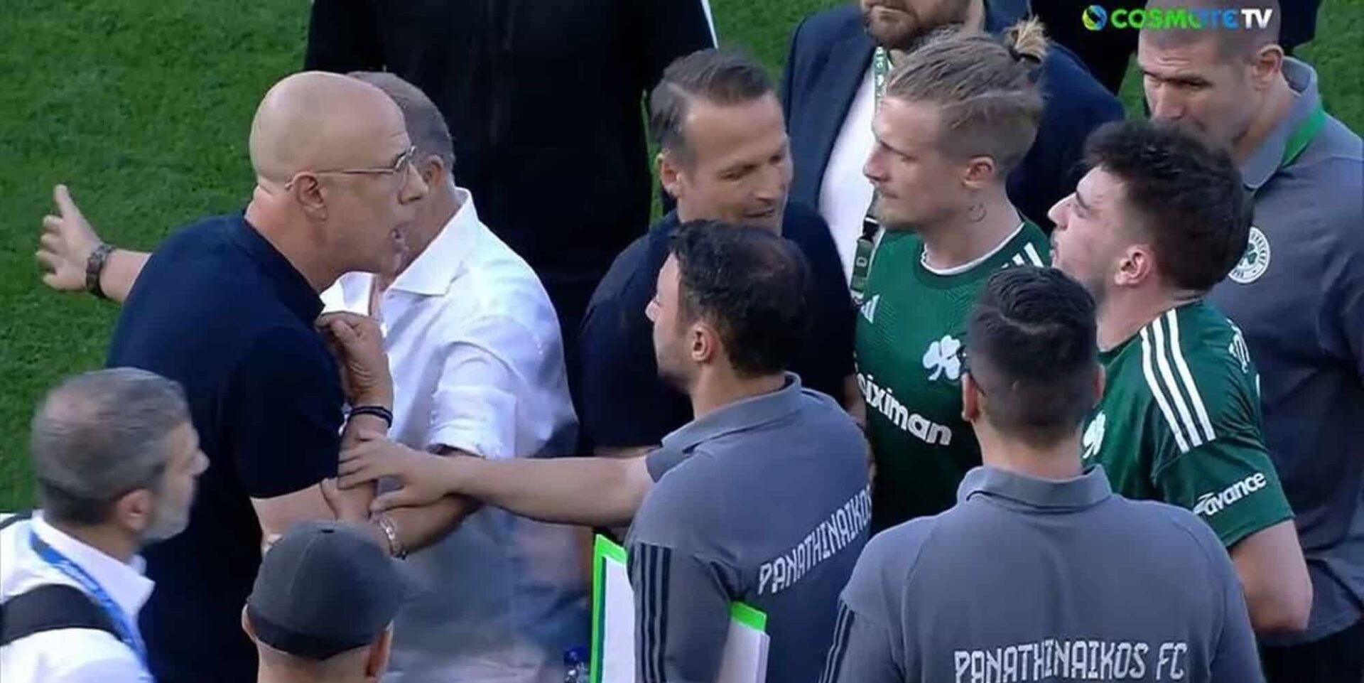 Ο Φώτης Ιωαννίδης είχε επεισόδιο με τον Σωτήρη Τσιλούλη στο Παναθηναϊκός-Λαμία