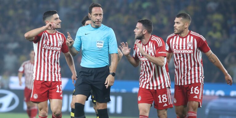 Conference League: Τι έχει κάνει ο Ολυμπιακός με τον Ντίας διαιτητή