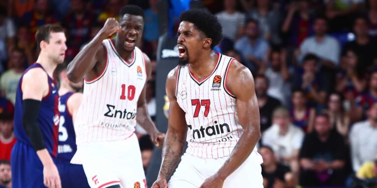 Euroleague: Μυθικός Ολυμπιακός, πάτησε (59-63) την Μπαρτσελόνα στην Ισπανία και προκρίθηκε στο Final-4!