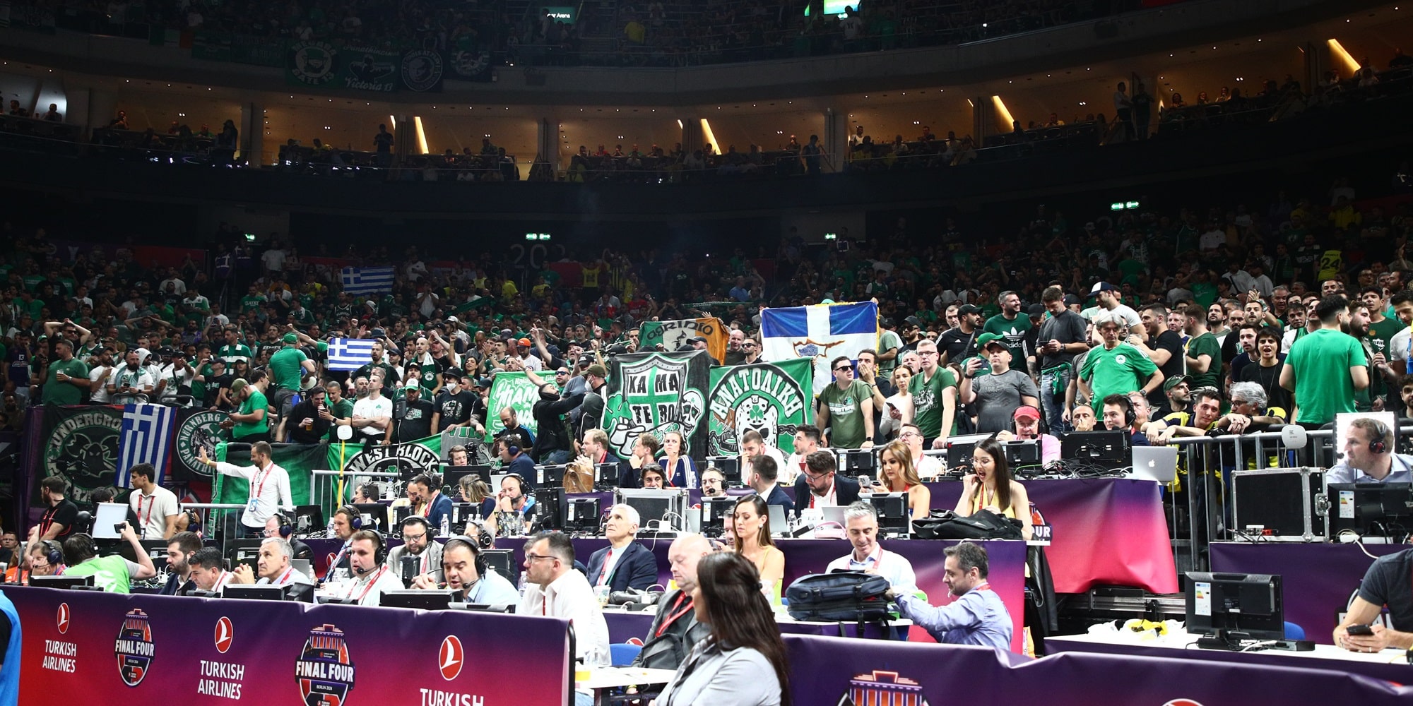 Ο κόσμος του Παναθηναϊκού στο Final-4 της Euroleague
