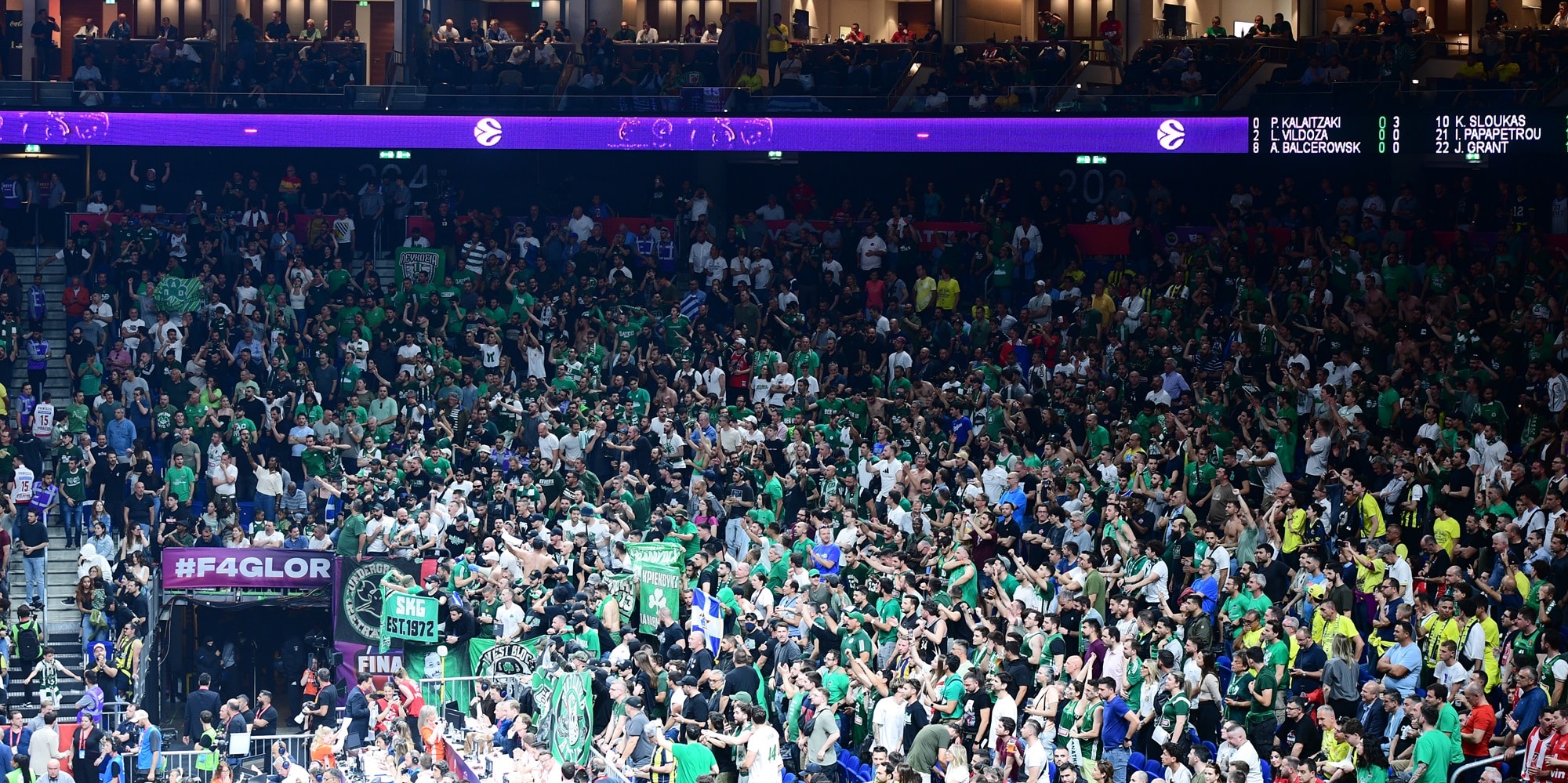 Ο κόσμος του Παναθηναϊκού στο Final-4 της Euroleague