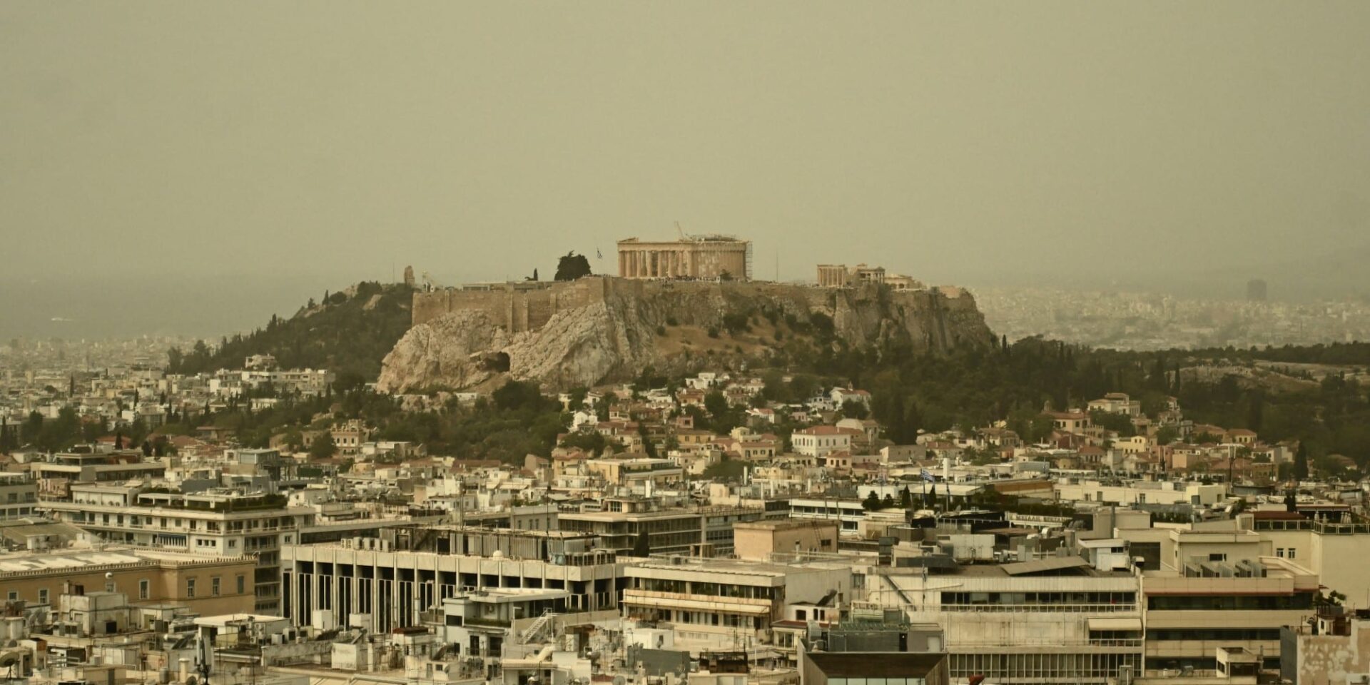 Αφρικανική σκόνη στην Αθήνα