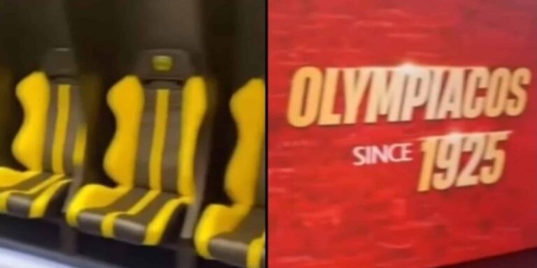 Conference League: Τα αποδυτήρια στην «OPAP Arena»… ντύθηκαν στα χρώματα του Ολυμπιακού (βίντεο)