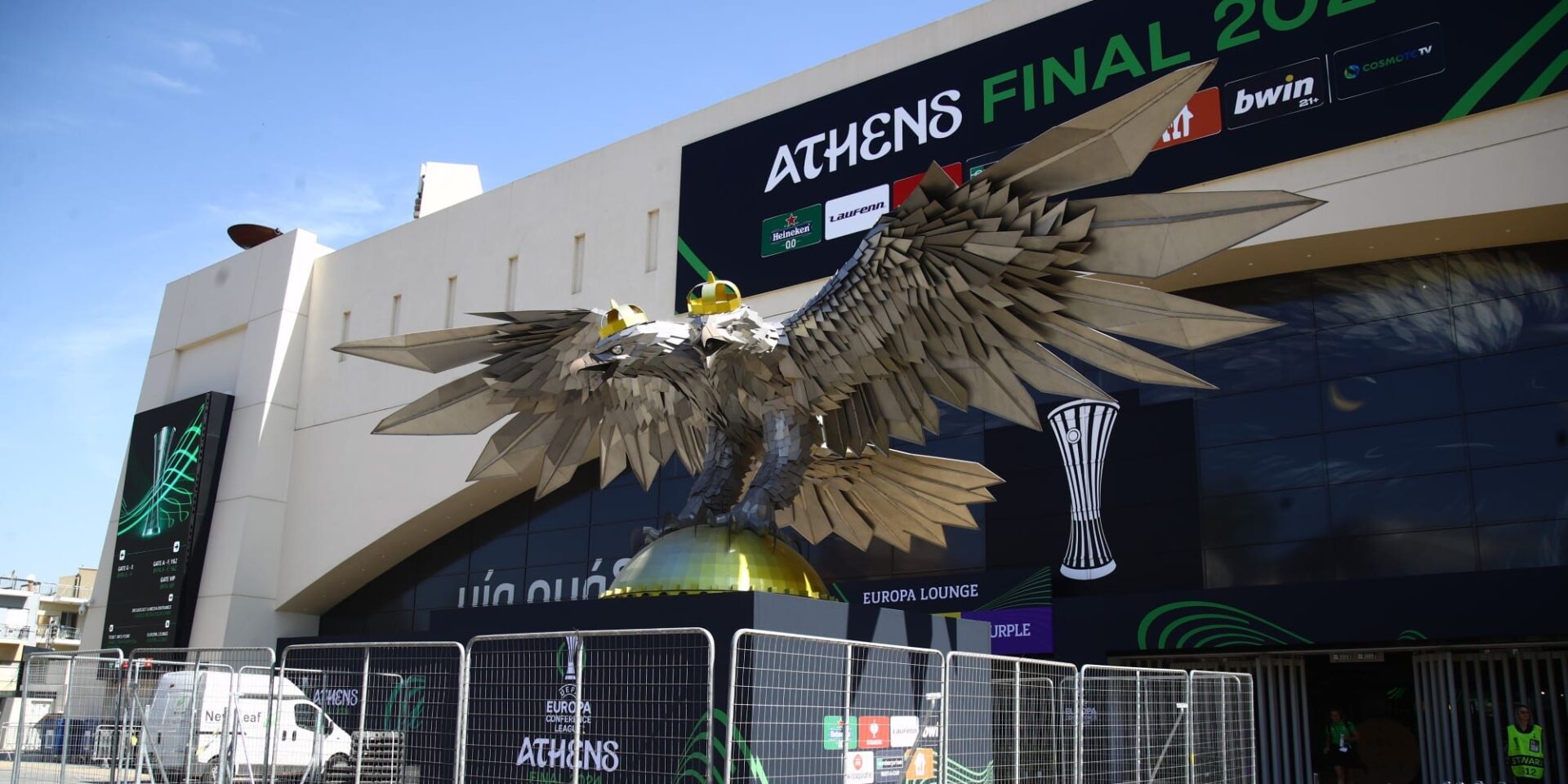 H «OPAP Arena» έτοιμη για τον τελικό του Conference League