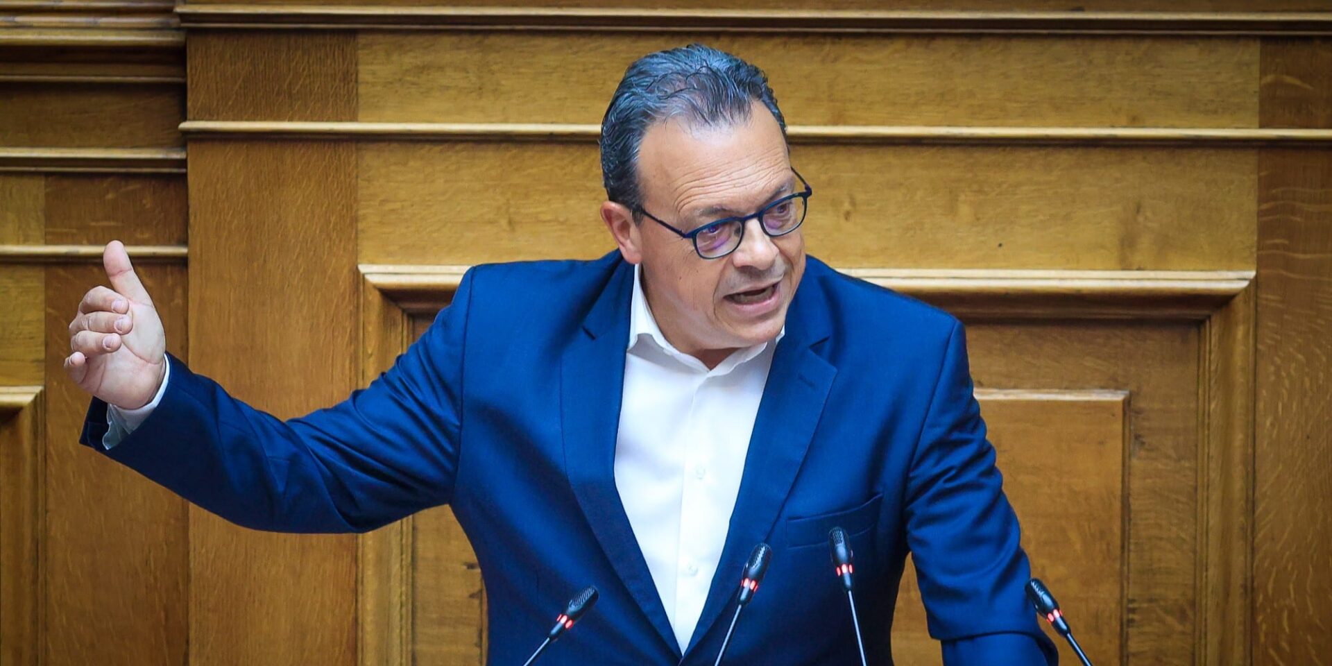 Ο Σωκράτης Φάμελλος στην Ολομέλεια της Βουλής