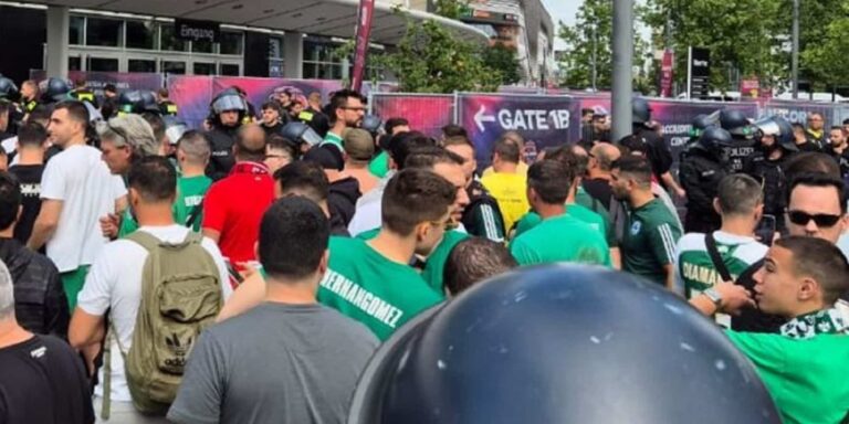 Επεισόδια στο Βερολίνο: Τραυματίες οπαδοί του Παναθηναϊκού, χτυπήθηκε φίλος του Ολυμπιακού, ποδοπατήθηκε γυναίκα σεκιούριτι!