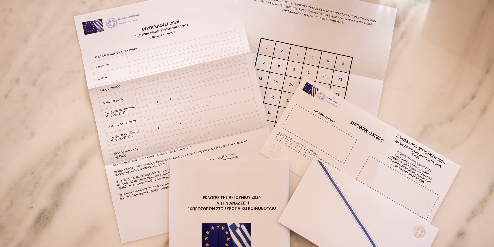 Επιστολική ψήφος - Ευρωεκλογές
